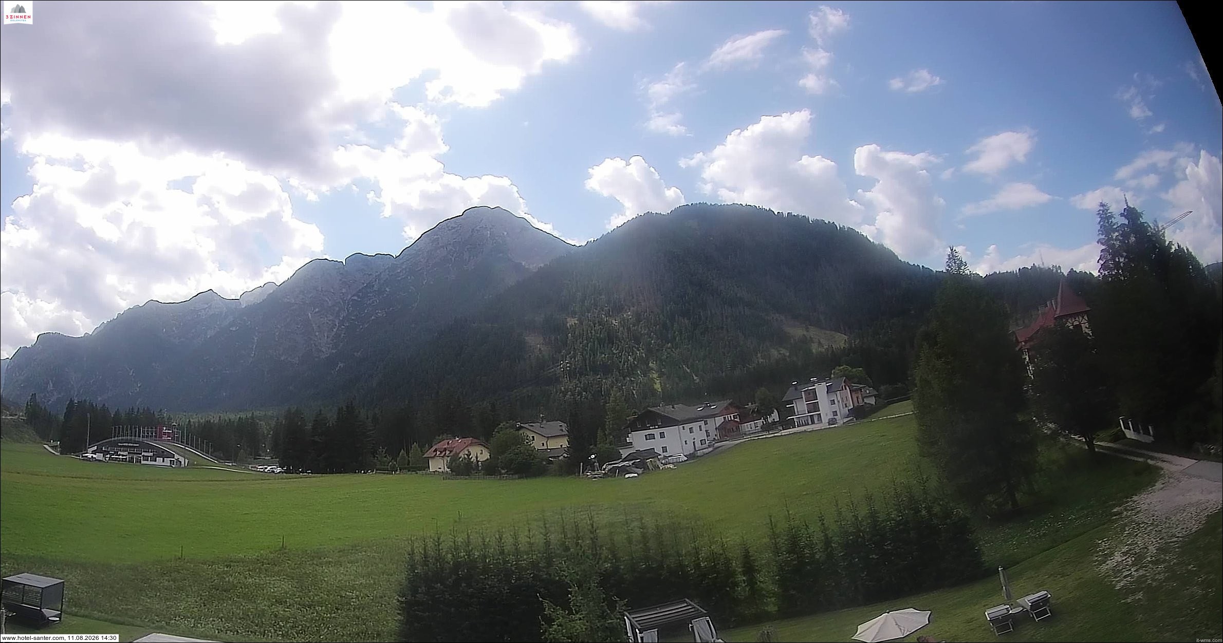 Archiv Foto Webcam Hotel Santer in Toblach
