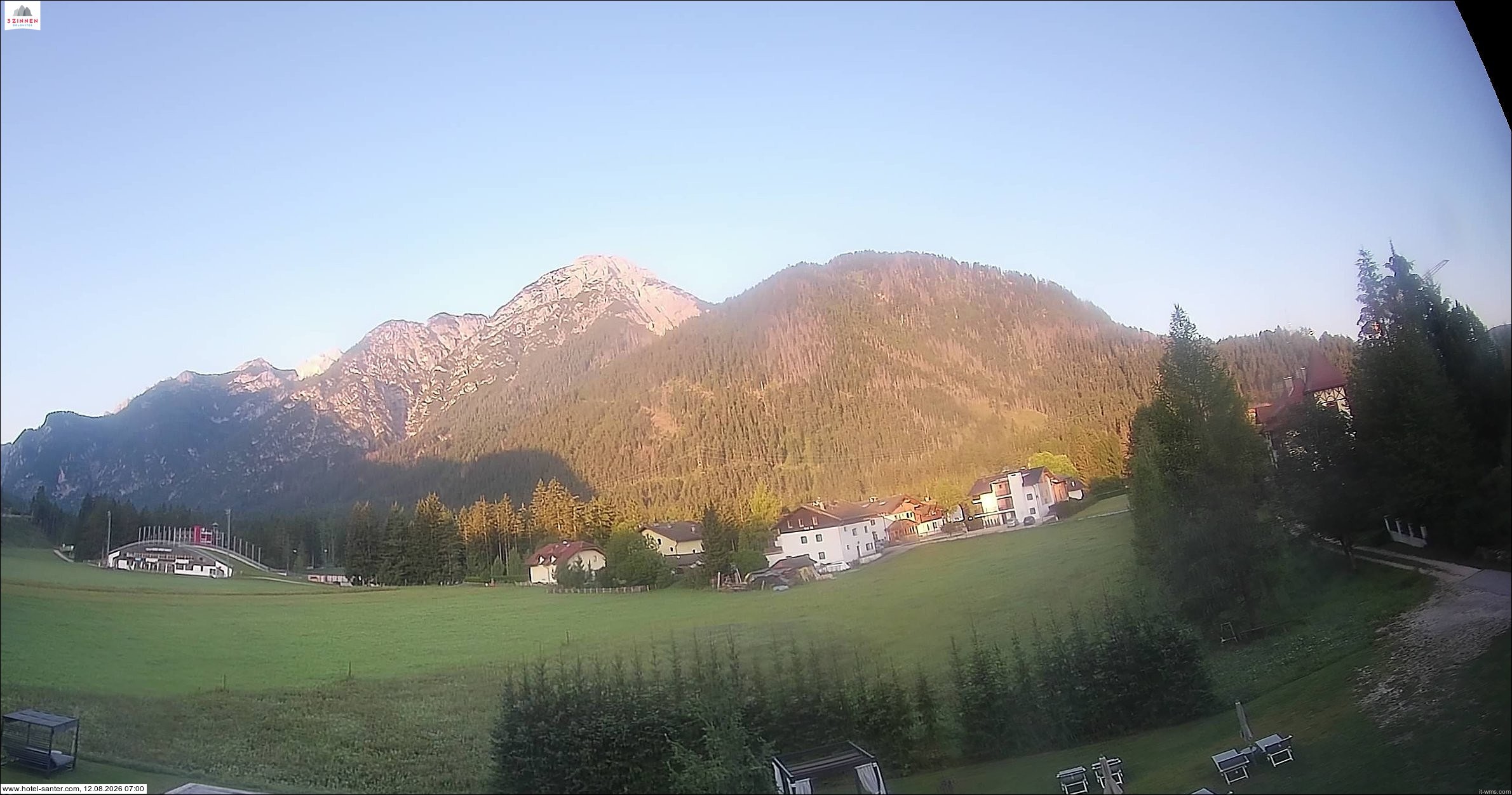 Archiv Foto Webcam Hotel Santer in Toblach