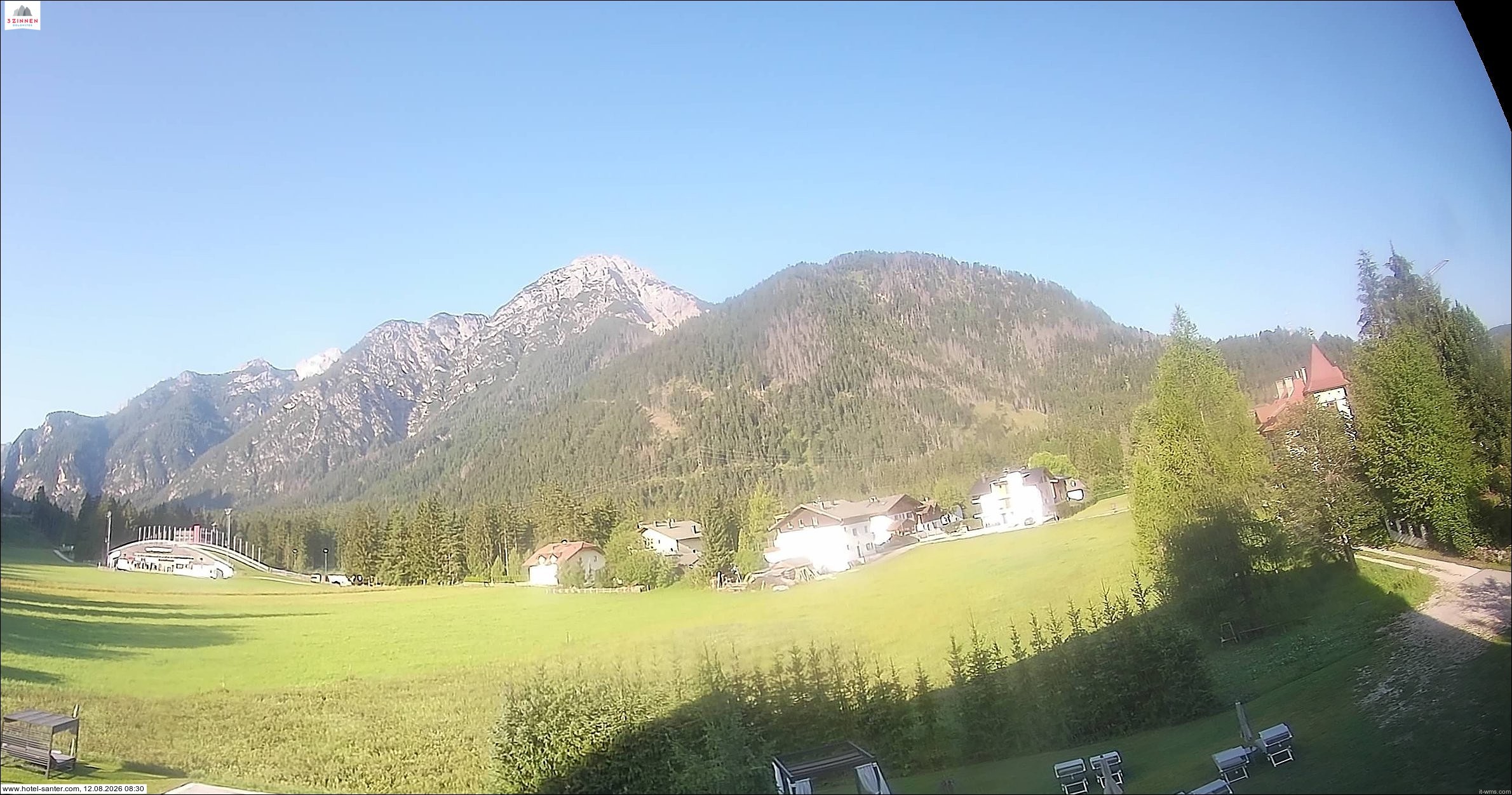 Archiv Foto Webcam Hotel Santer in Toblach