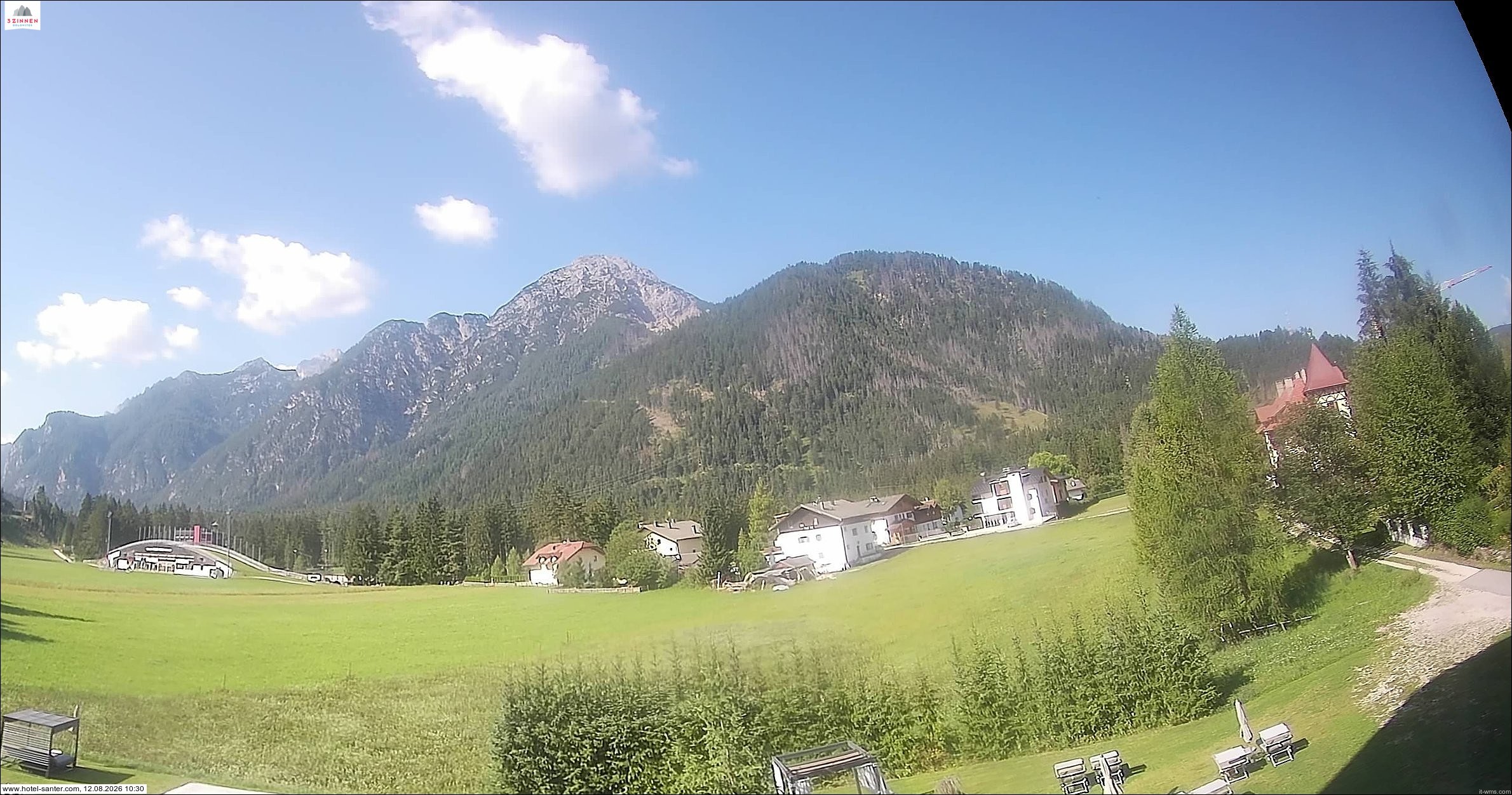 Archiv Foto Webcam Hotel Santer in Toblach