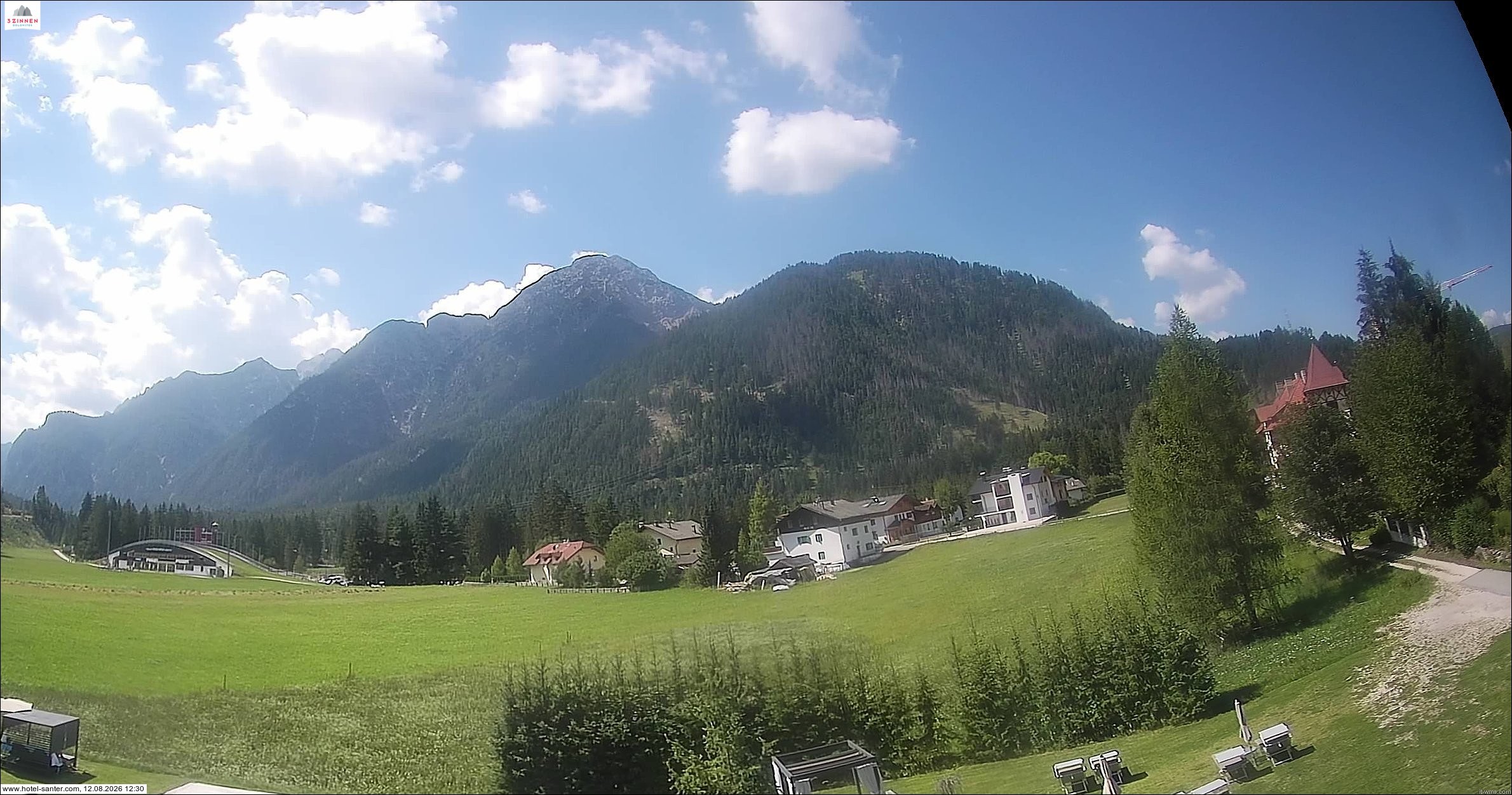 Archiv Foto Webcam Hotel Santer in Toblach