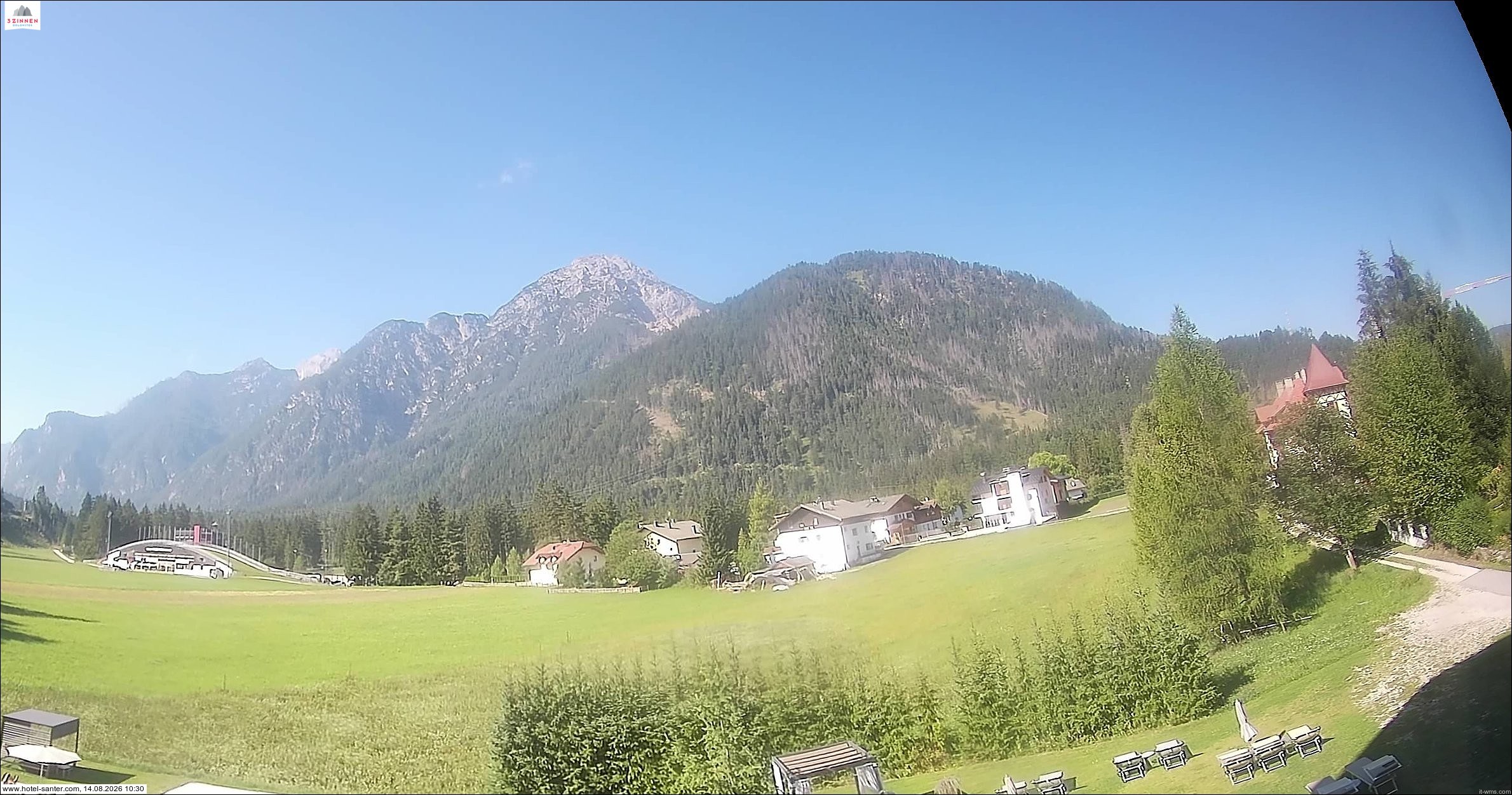 Archiv Foto Webcam Hotel Santer in Toblach