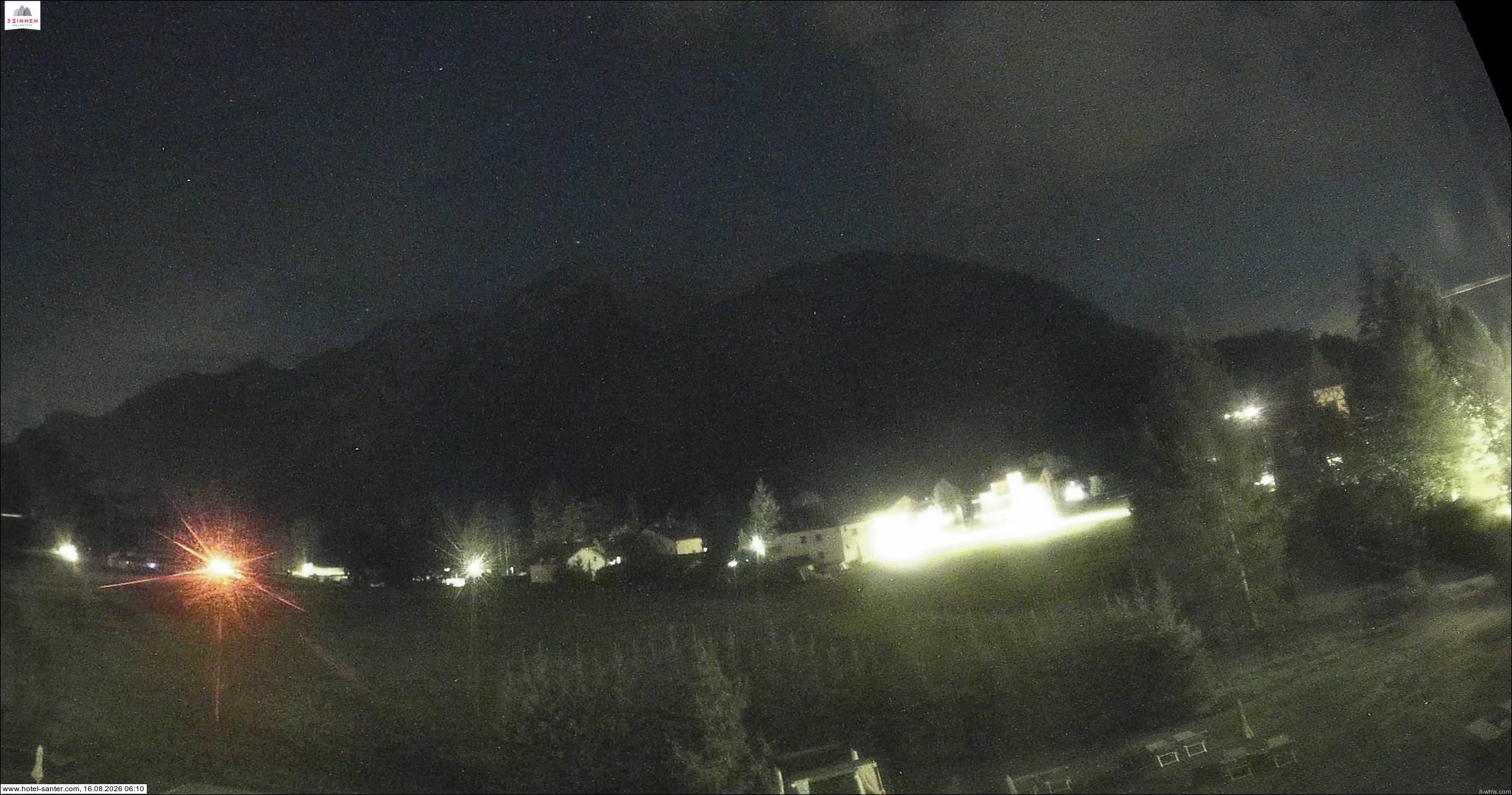 Archived image Webcam Hotel Santer in Toblach