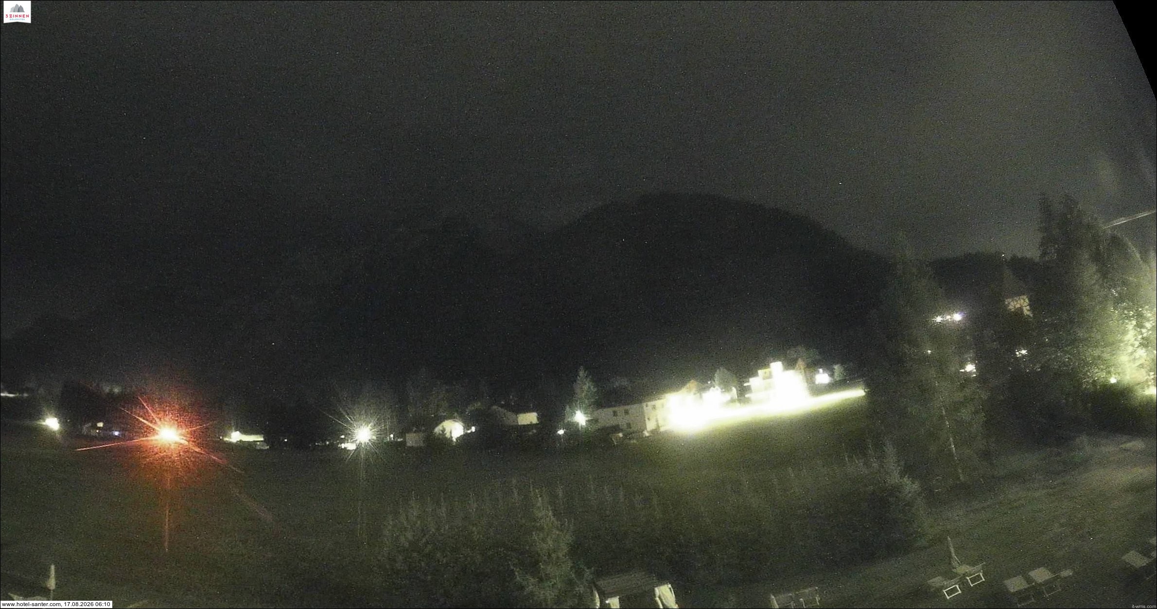 Archived image Webcam Hotel Santer in Toblach