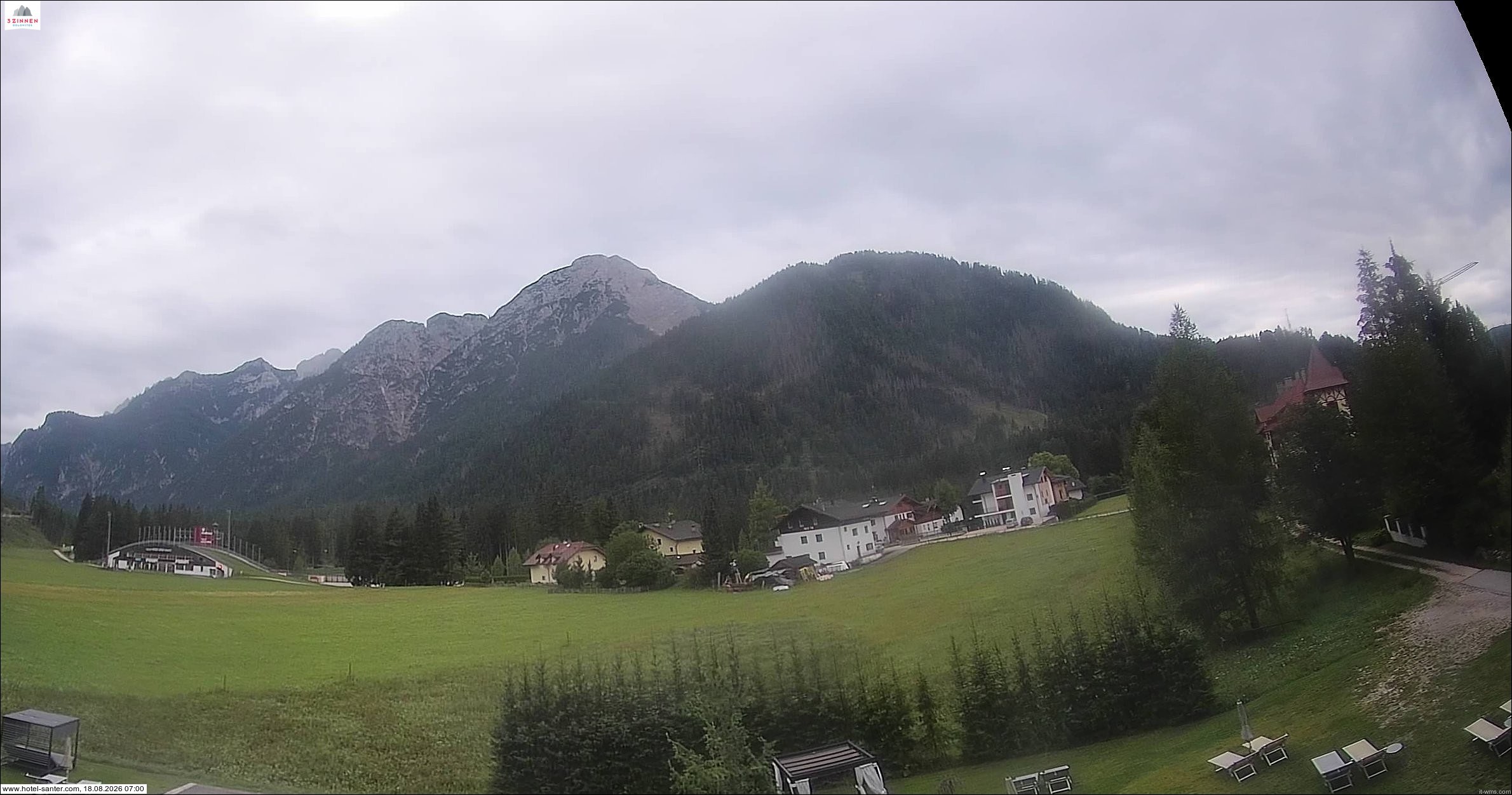 Archiv Foto Webcam Hotel Santer in Toblach