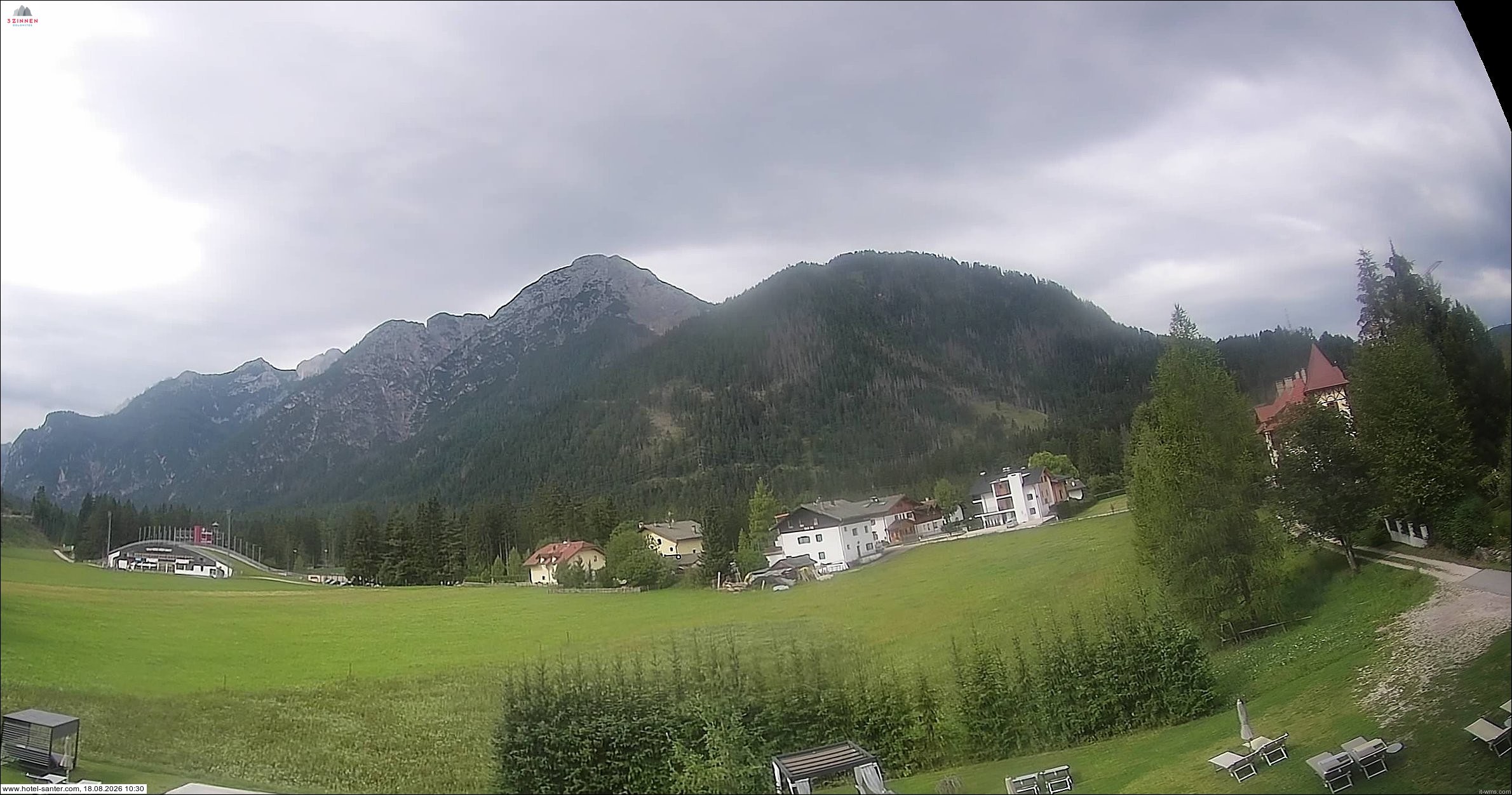 Archiv Foto Webcam Hotel Santer in Toblach