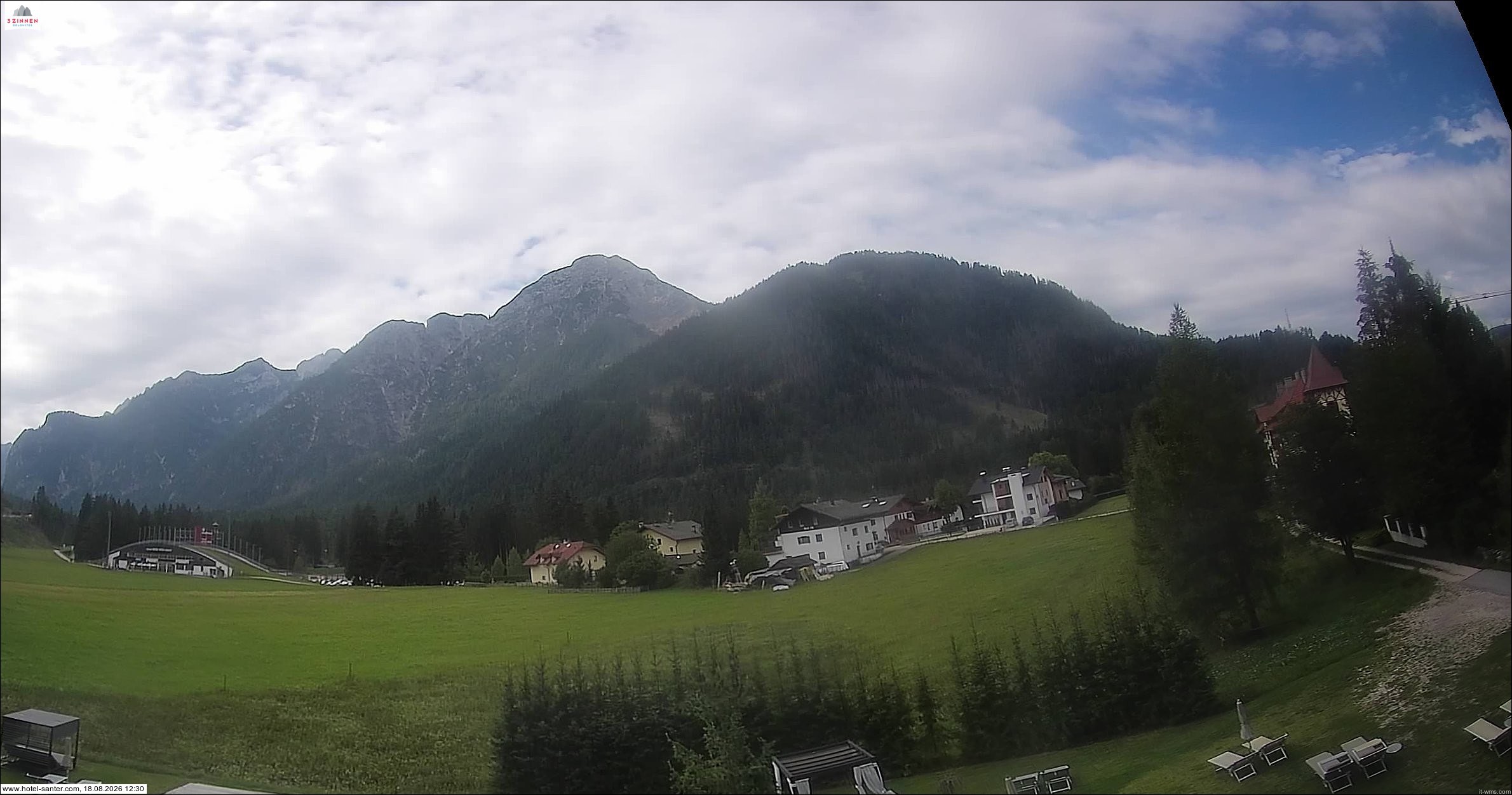 Archiv Foto Webcam Hotel Santer in Toblach
