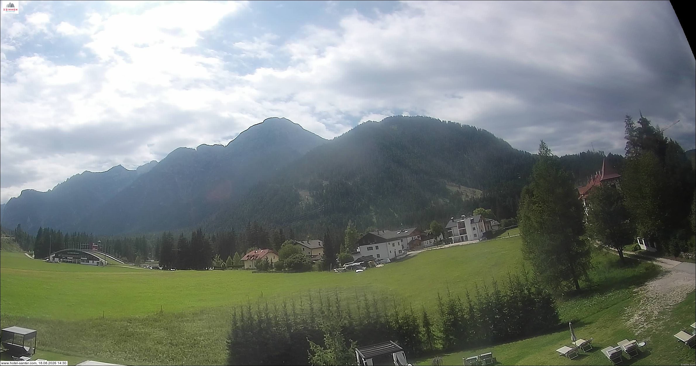 Archiv Foto Webcam Hotel Santer in Toblach