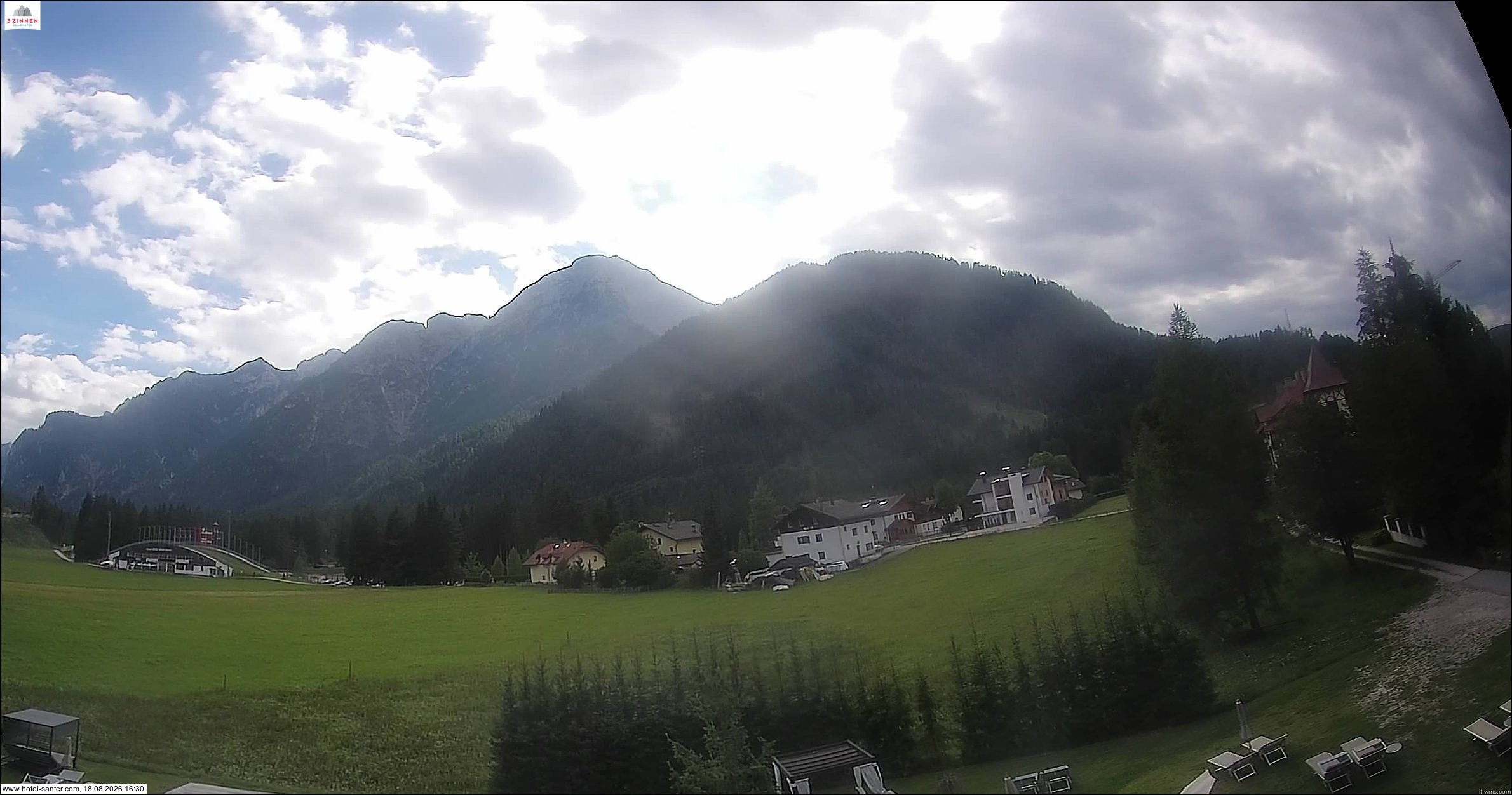 Archiv Foto Webcam Hotel Santer in Toblach