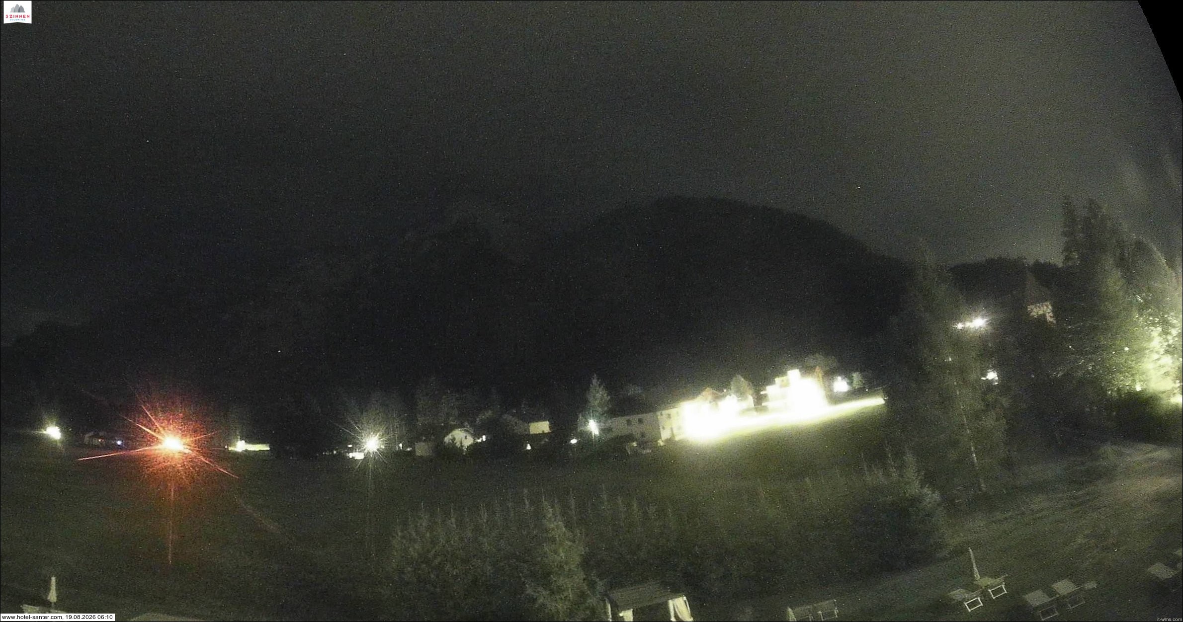 Archived image Webcam Hotel Santer in Toblach