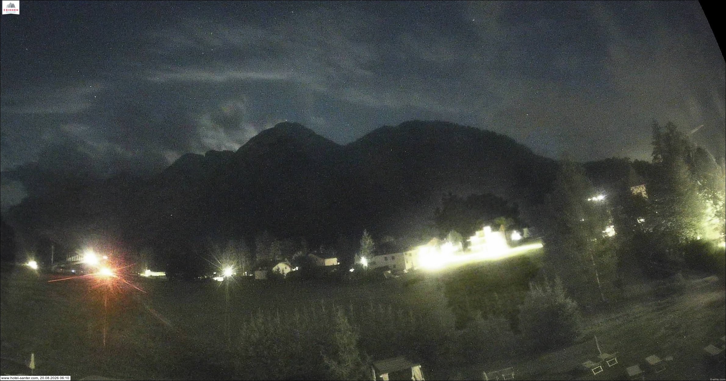 Archiv Foto Webcam Hotel Santer in Toblach