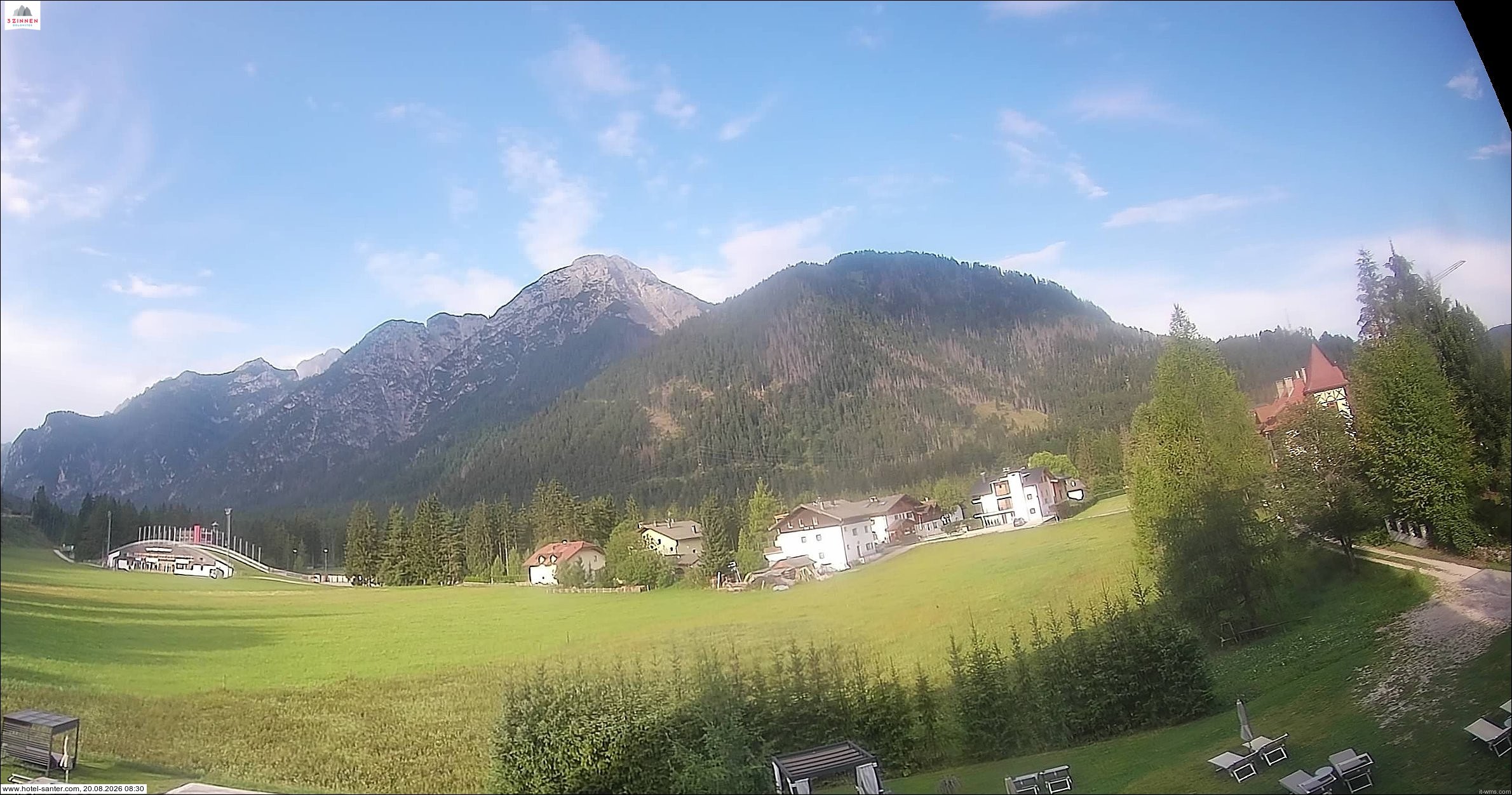 Archiv Foto Webcam Hotel Santer in Toblach
