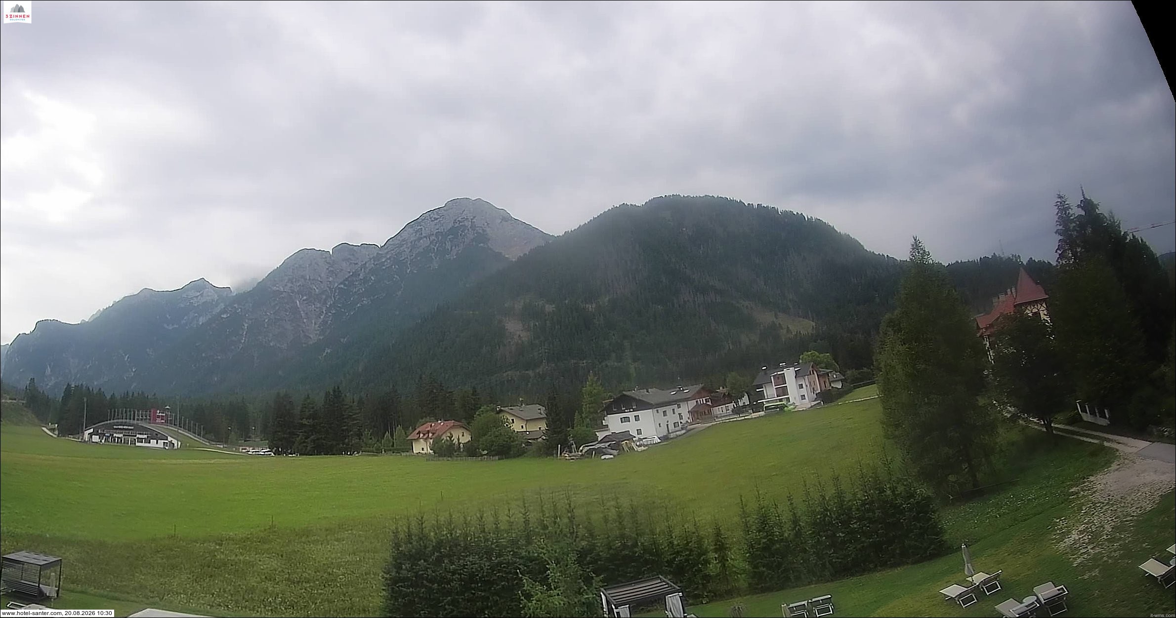 Archiv Foto Webcam Hotel Santer in Toblach