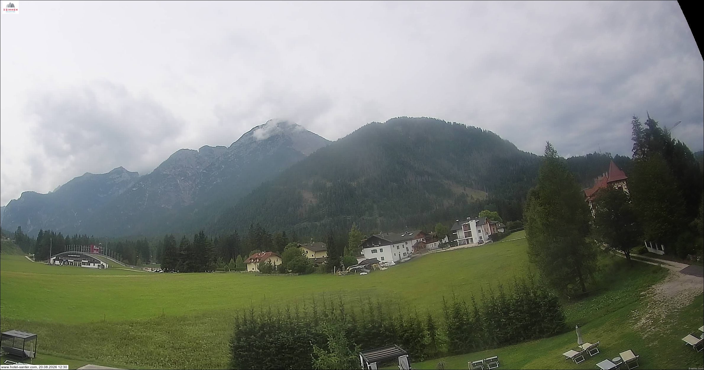 Archiv Foto Webcam Hotel Santer in Toblach