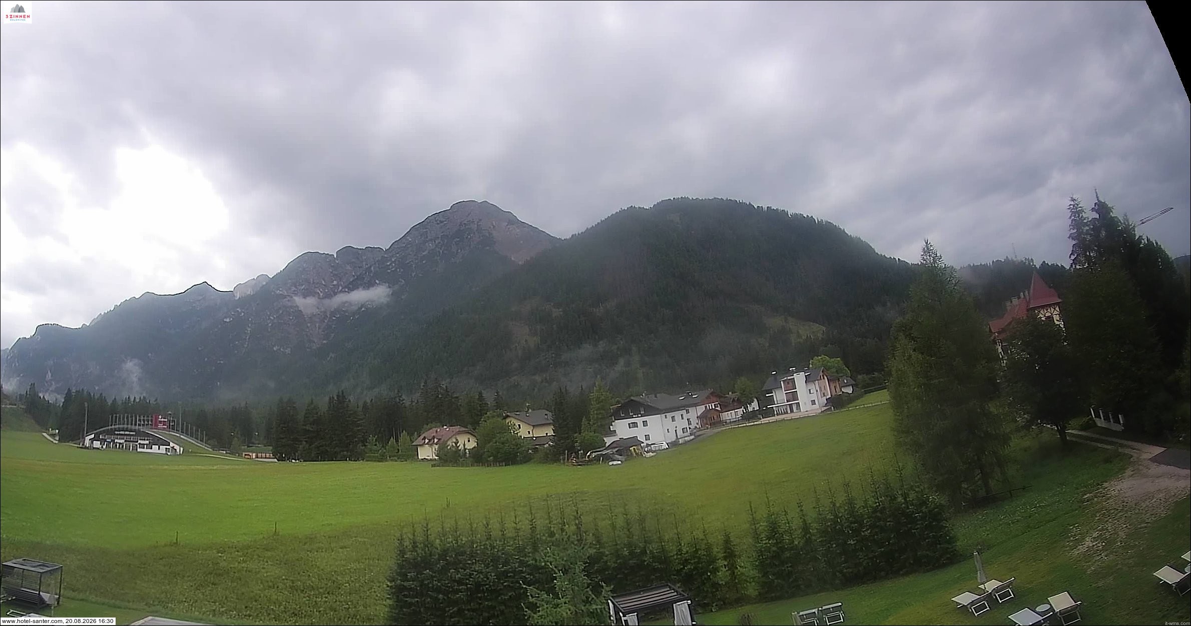 Archiv Foto Webcam Hotel Santer in Toblach