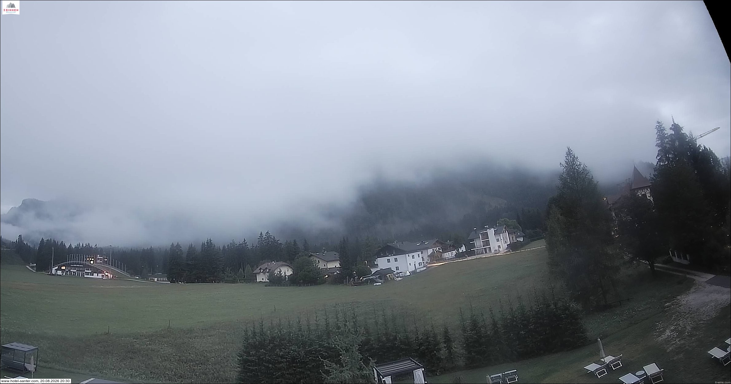 Archiv Foto Webcam Hotel Santer in Toblach