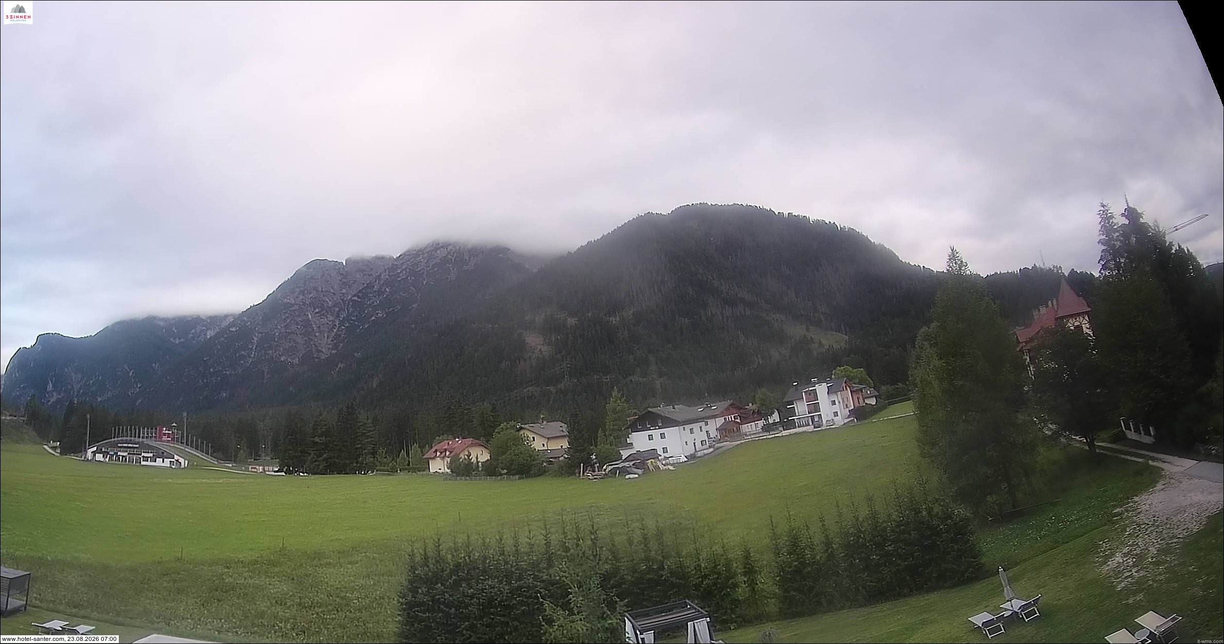Archiv Foto Webcam Hotel Santer in Toblach