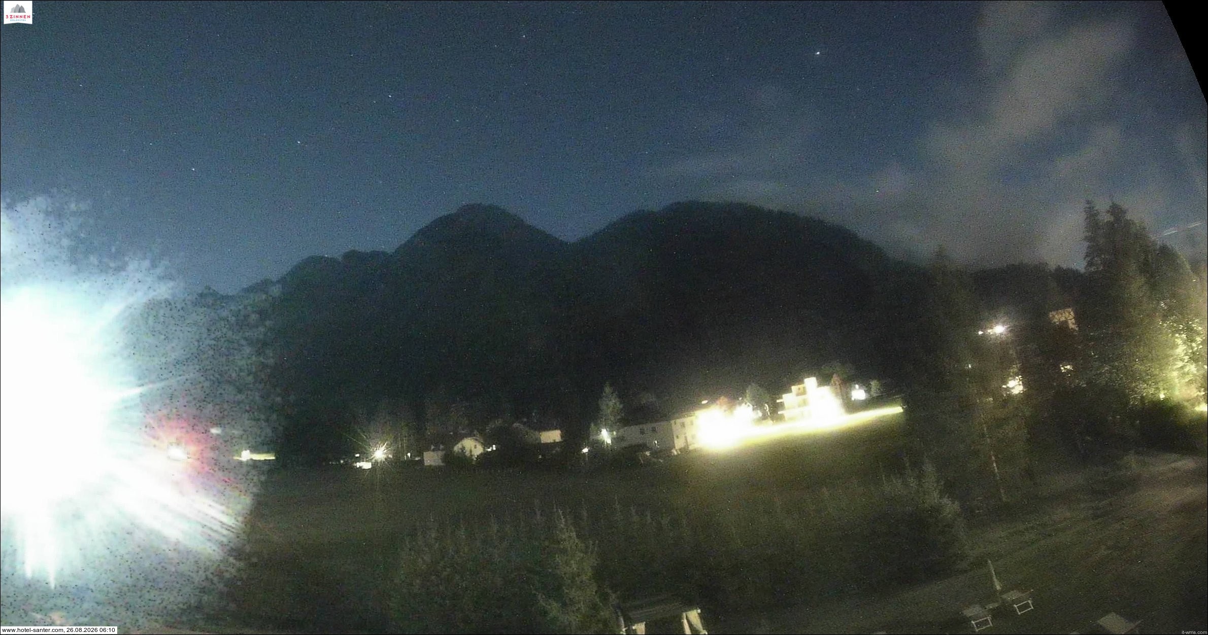 Archiv Foto Webcam Hotel Santer in Toblach