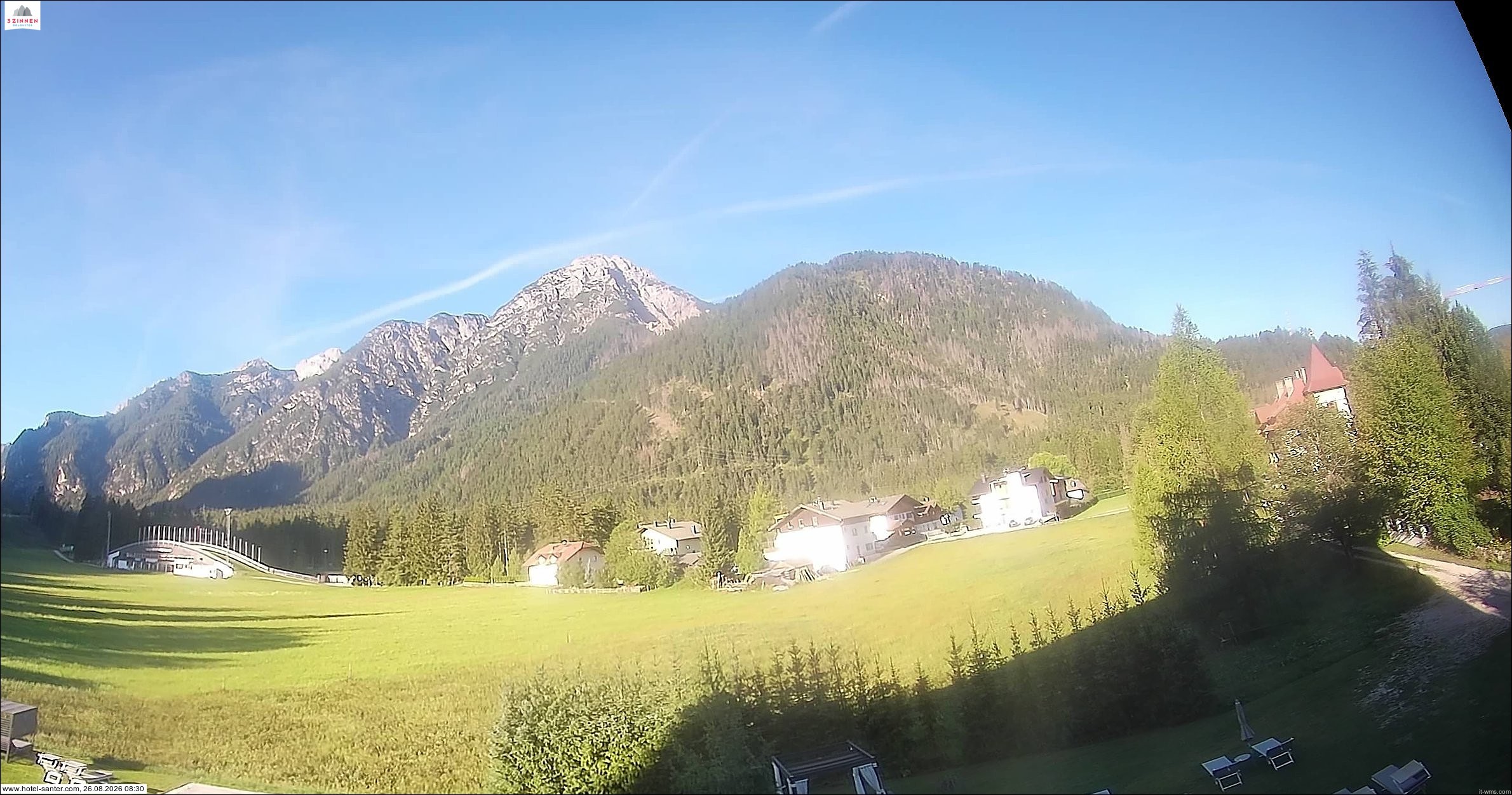 Archiv Foto Webcam Hotel Santer in Toblach