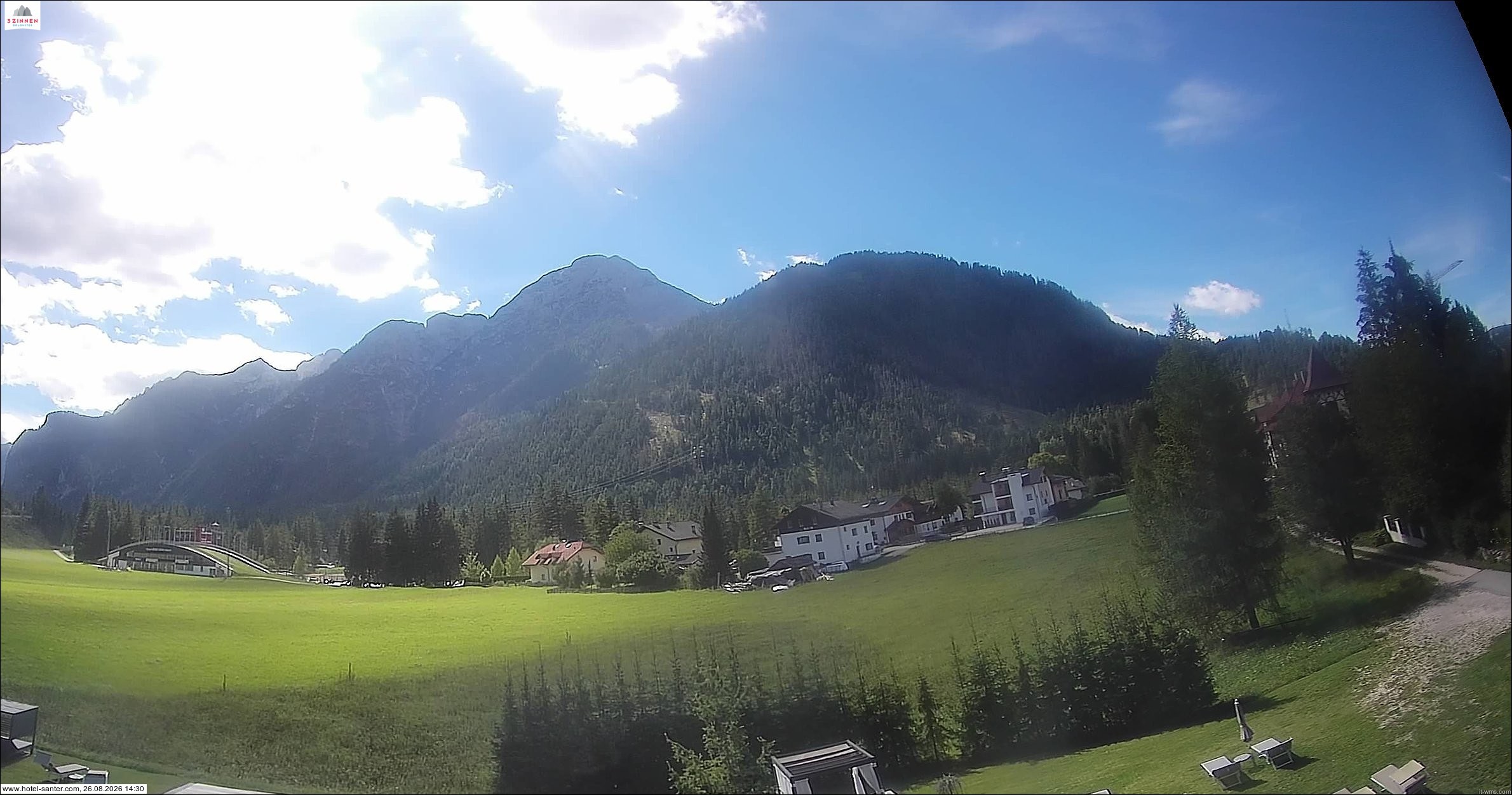 Archiv Foto Webcam Hotel Santer in Toblach