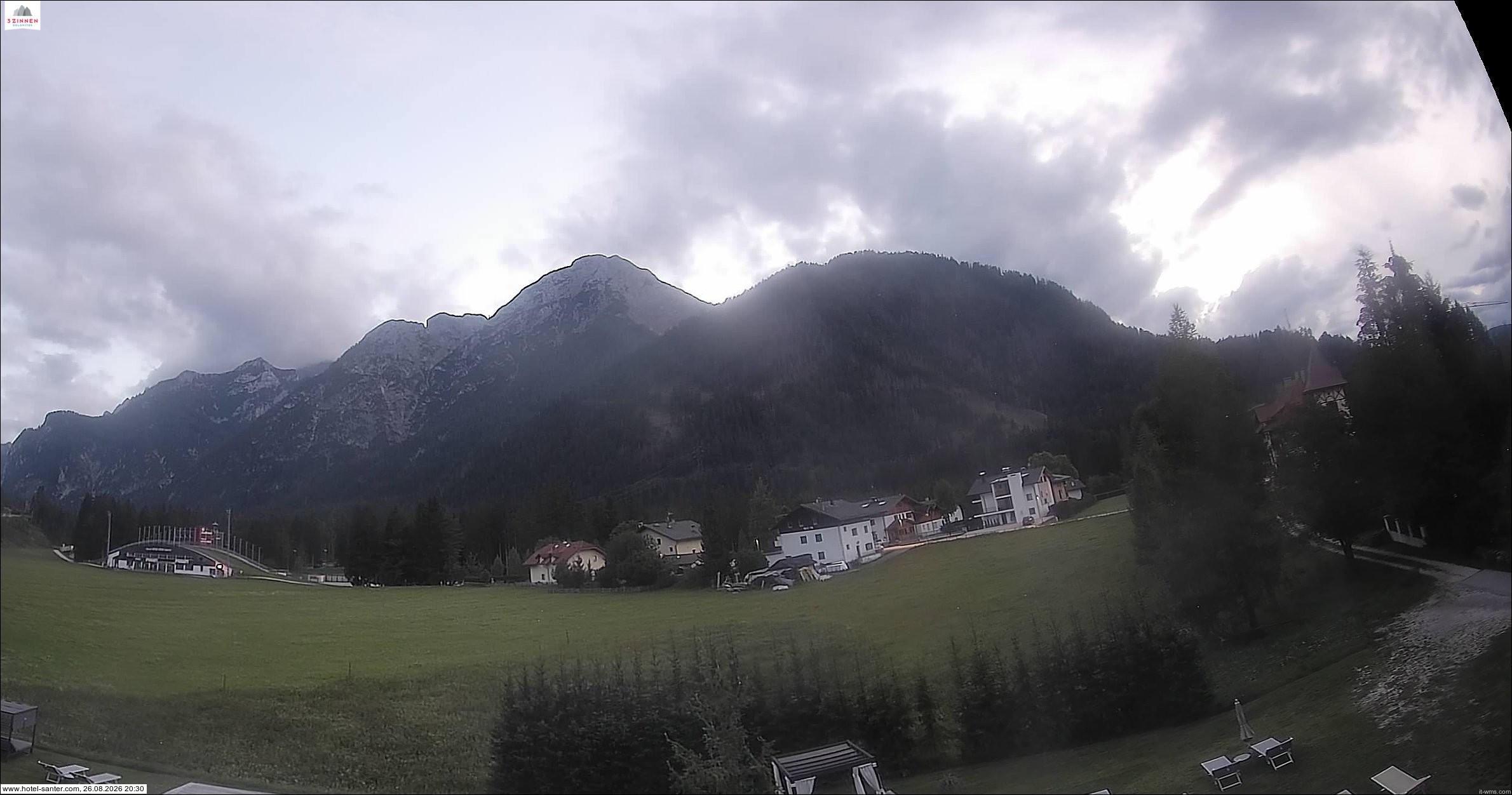 Archiv Foto Webcam Hotel Santer in Toblach