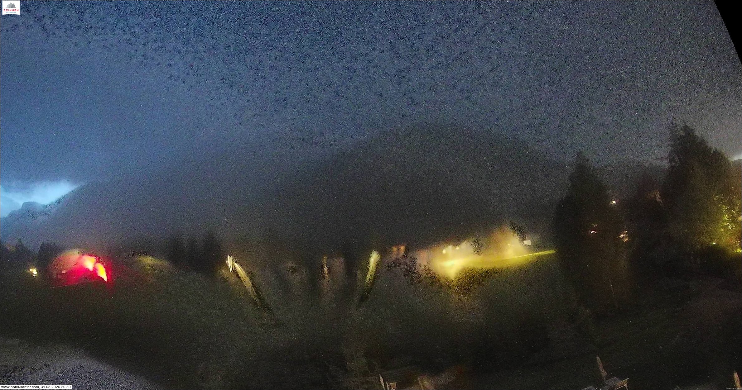 Archived image Webcam Hotel Santer in Toblach