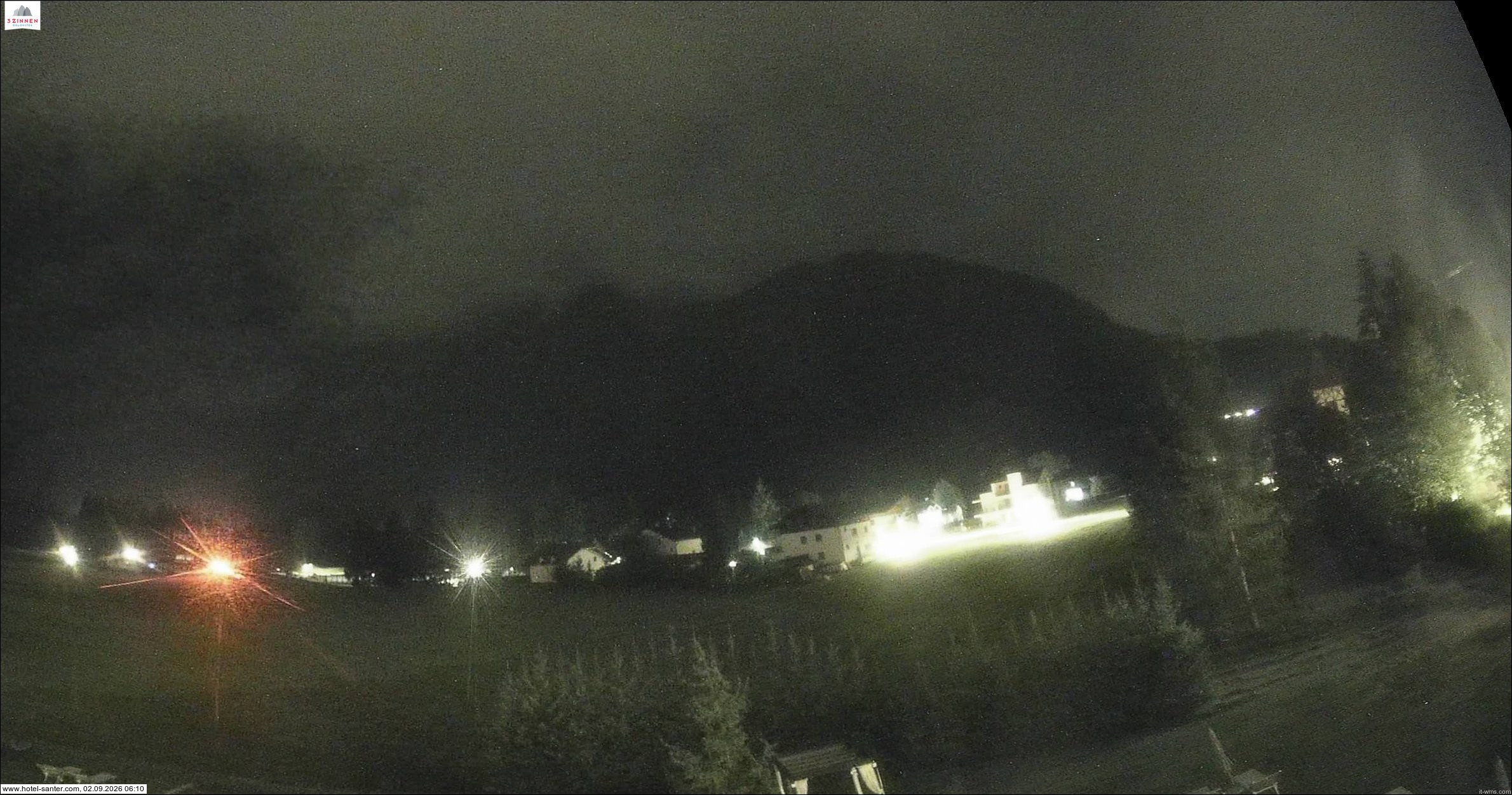 Archived image Webcam Hotel Santer in Toblach