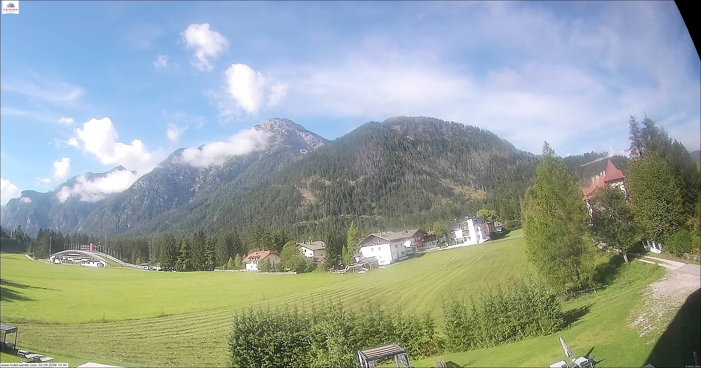 Archiv Foto Webcam Hotel Santer in Toblach