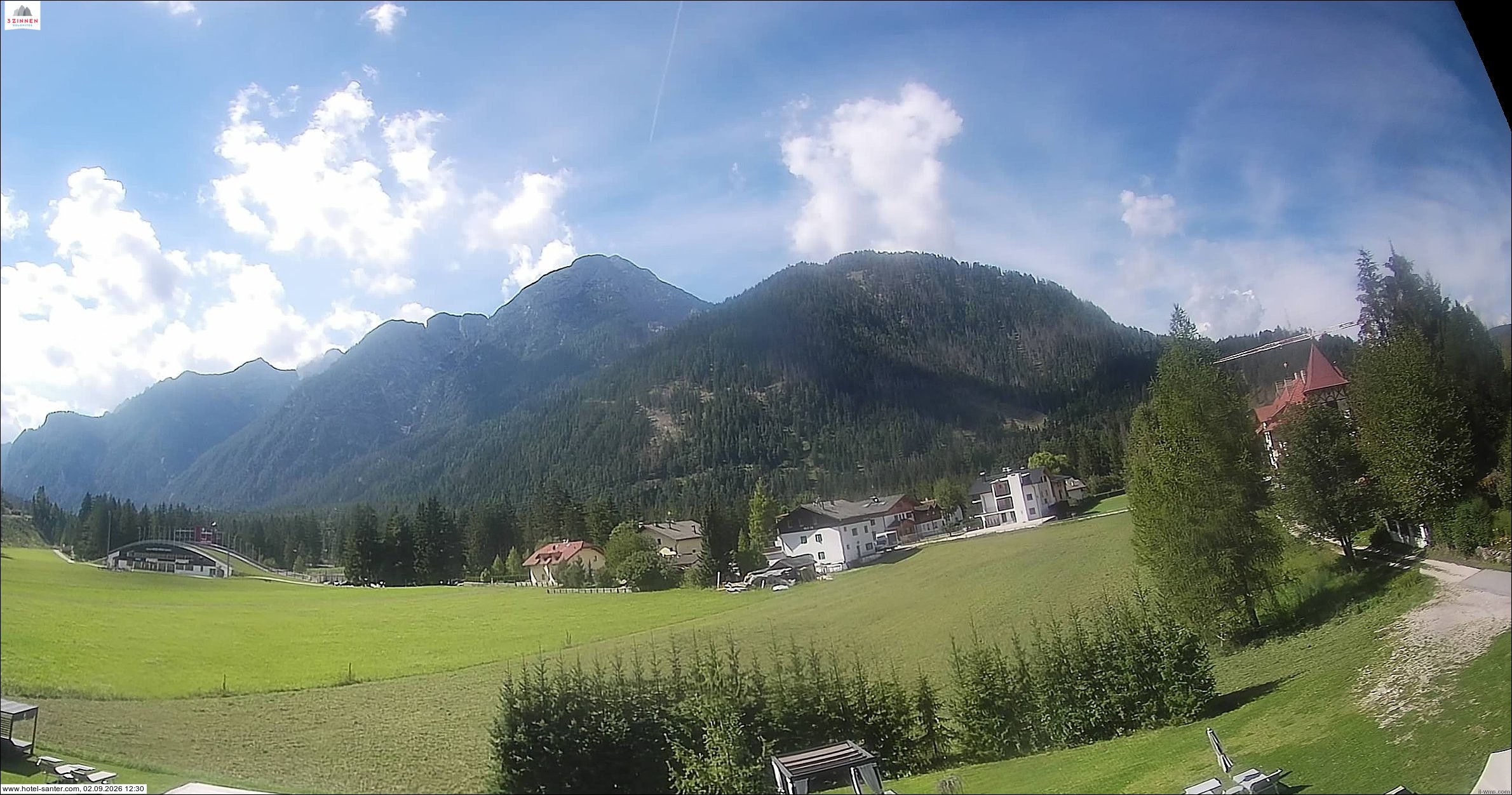 Archiv Foto Webcam Hotel Santer in Toblach