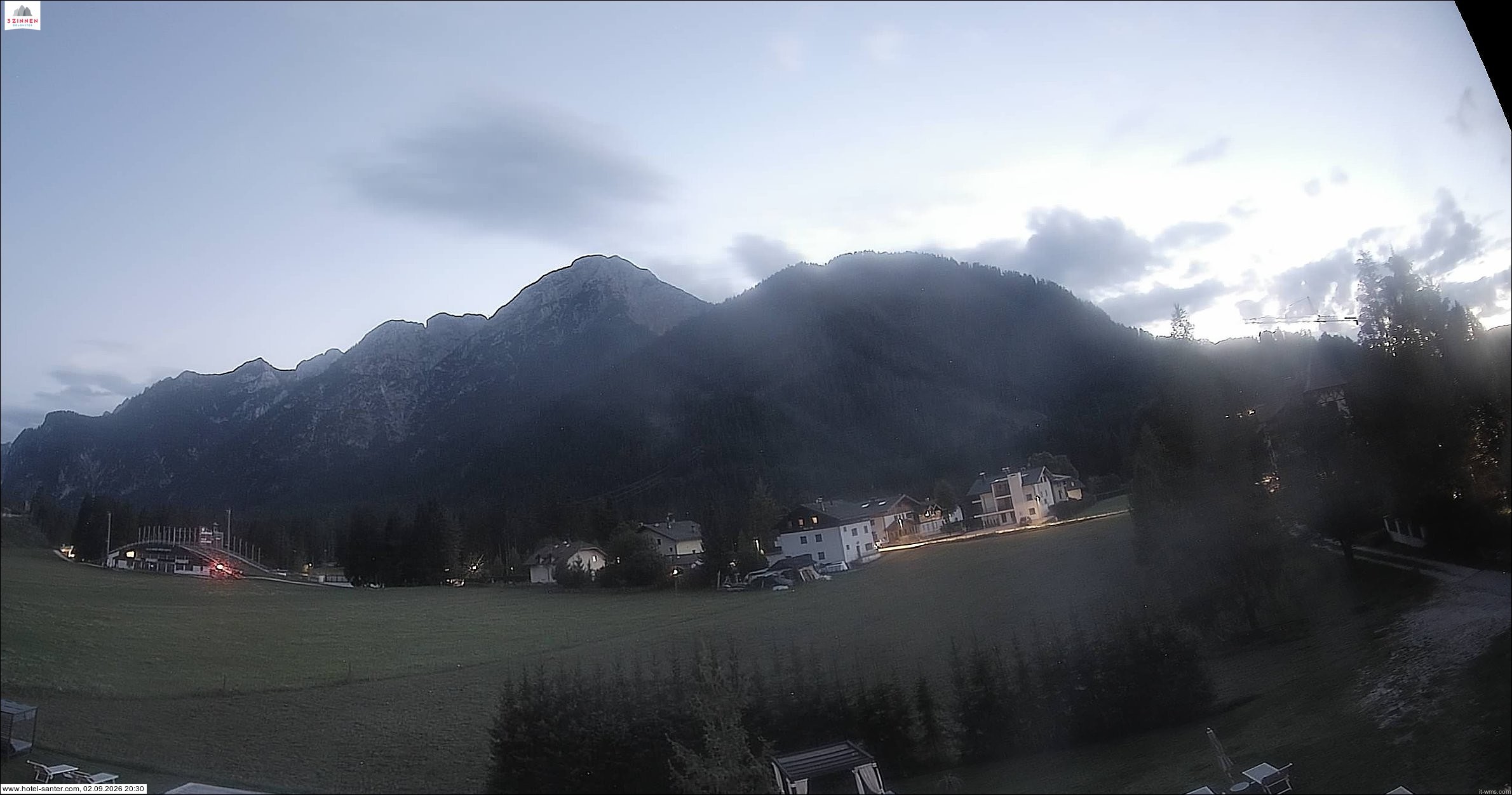 Archiv Foto Webcam Hotel Santer in Toblach