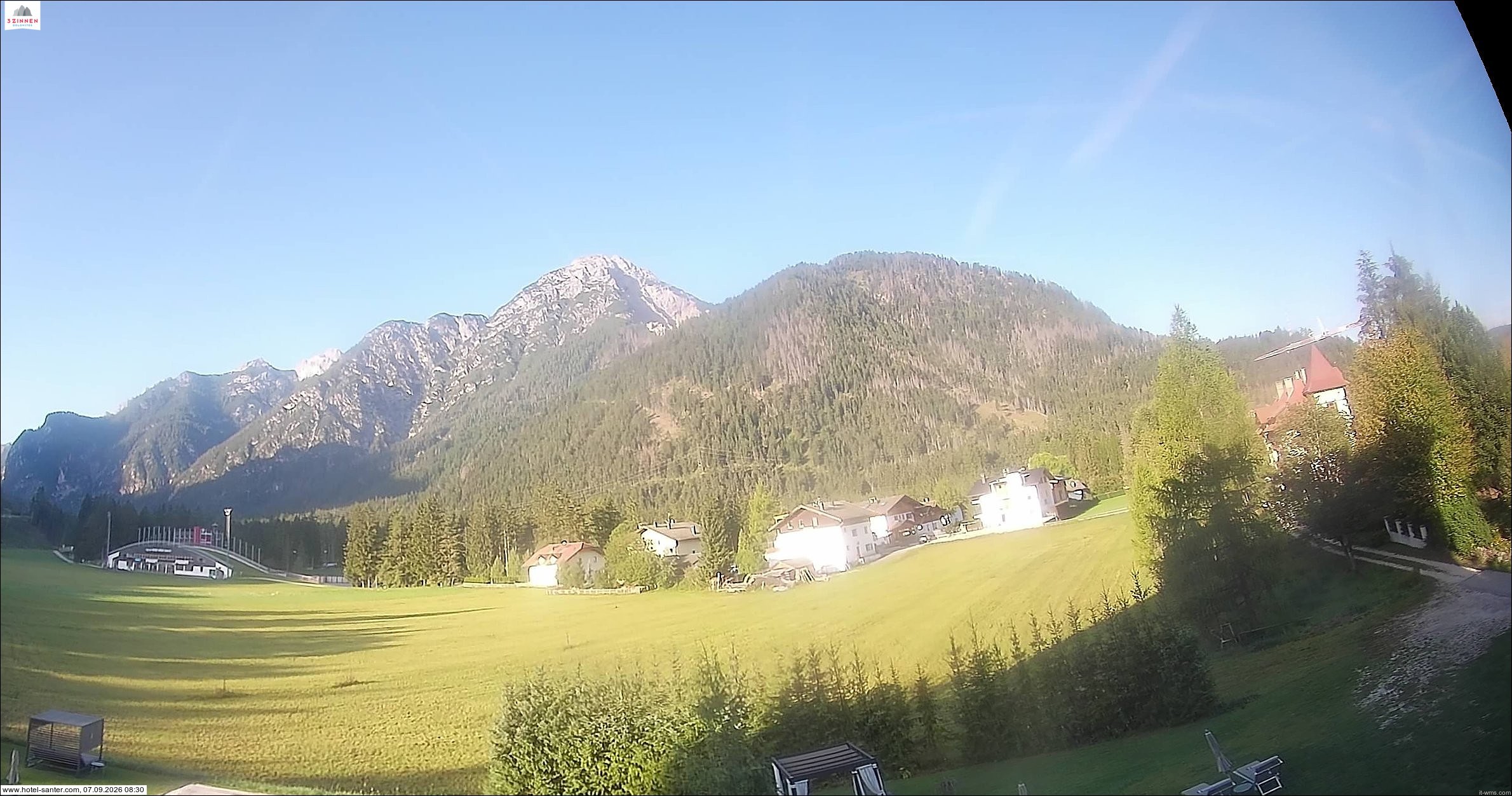 Archiv Foto Webcam Hotel Santer in Toblach