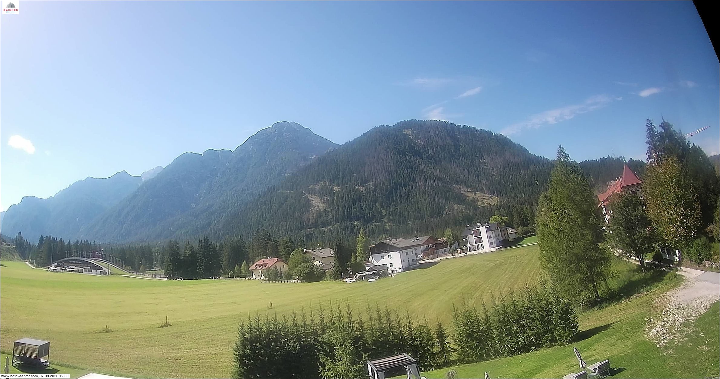 Archiv Foto Webcam Hotel Santer in Toblach