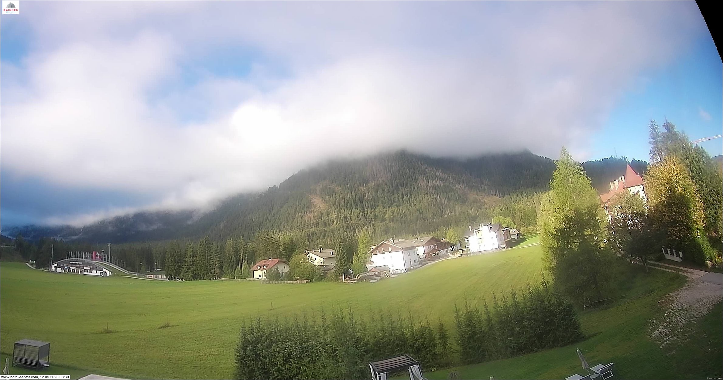 Archiv Foto Webcam Hotel Santer in Toblach