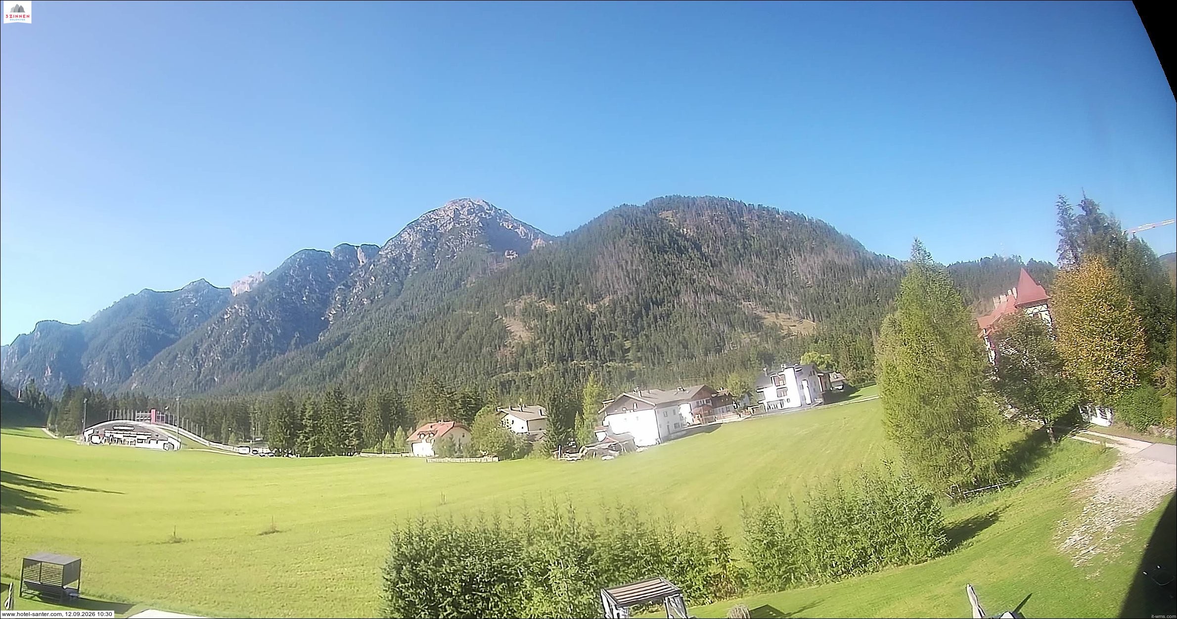 Archiv Foto Webcam Hotel Santer in Toblach