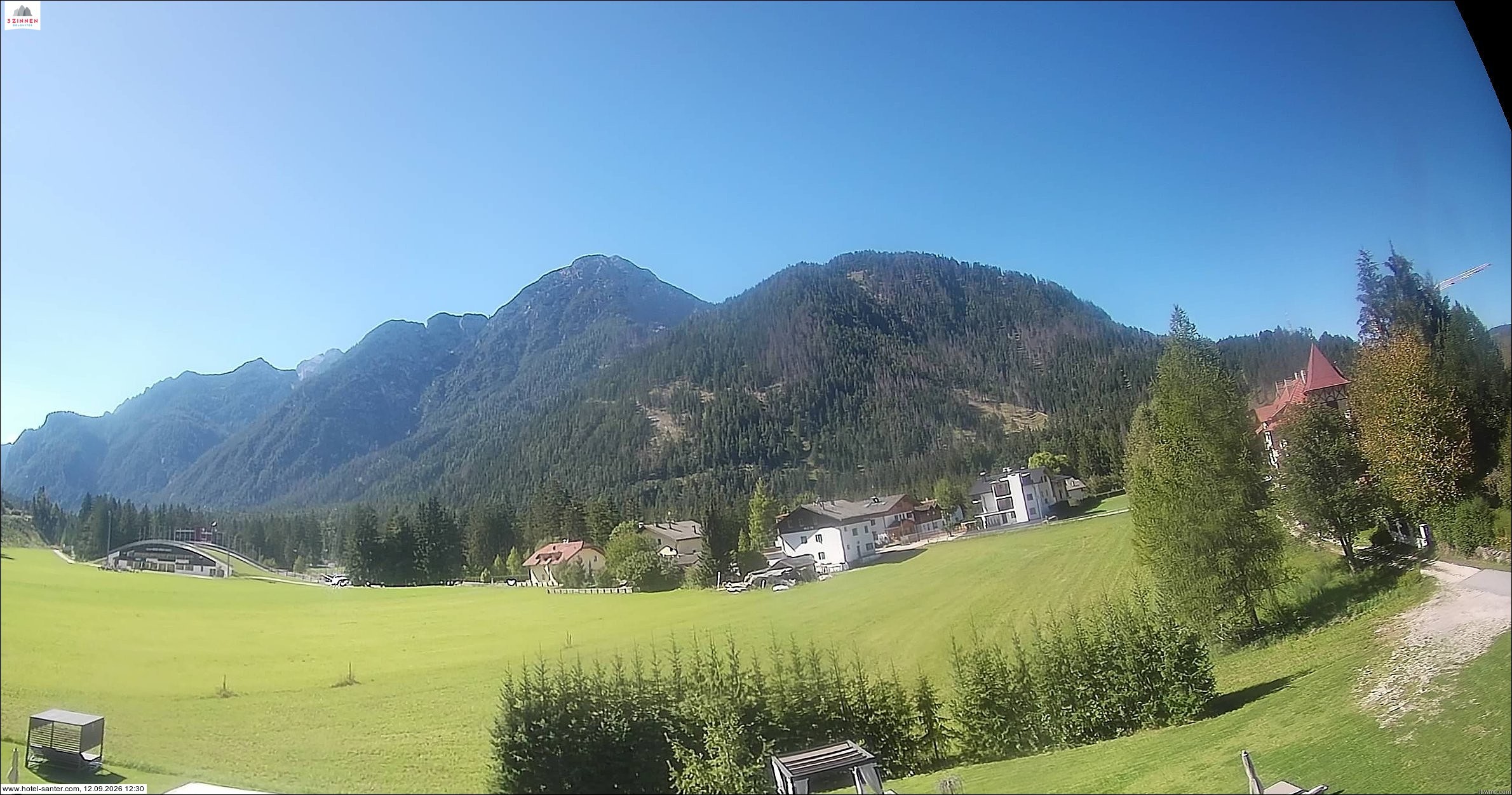 Archiv Foto Webcam Hotel Santer in Toblach