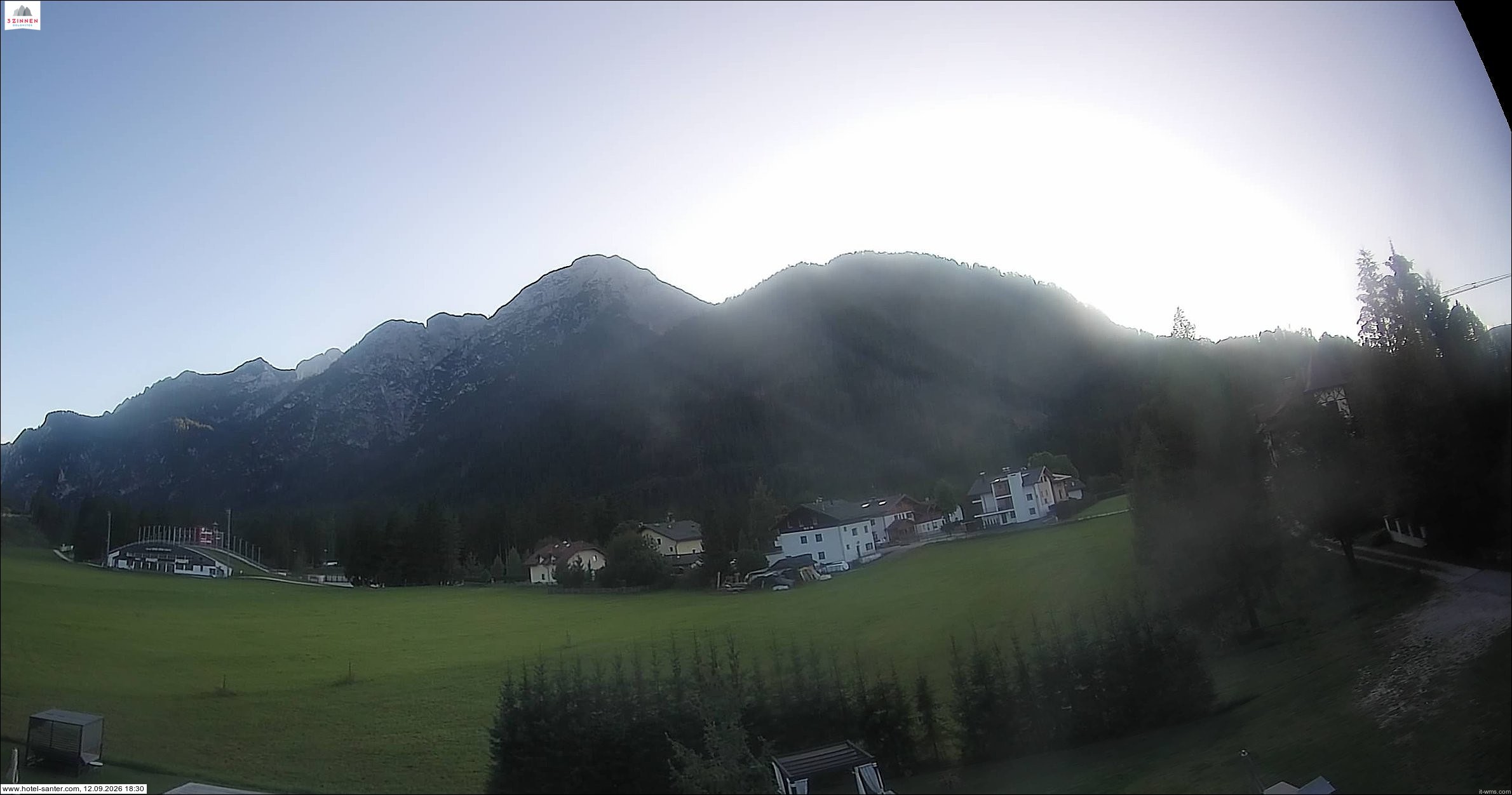 Archiv Foto Webcam Hotel Santer in Toblach