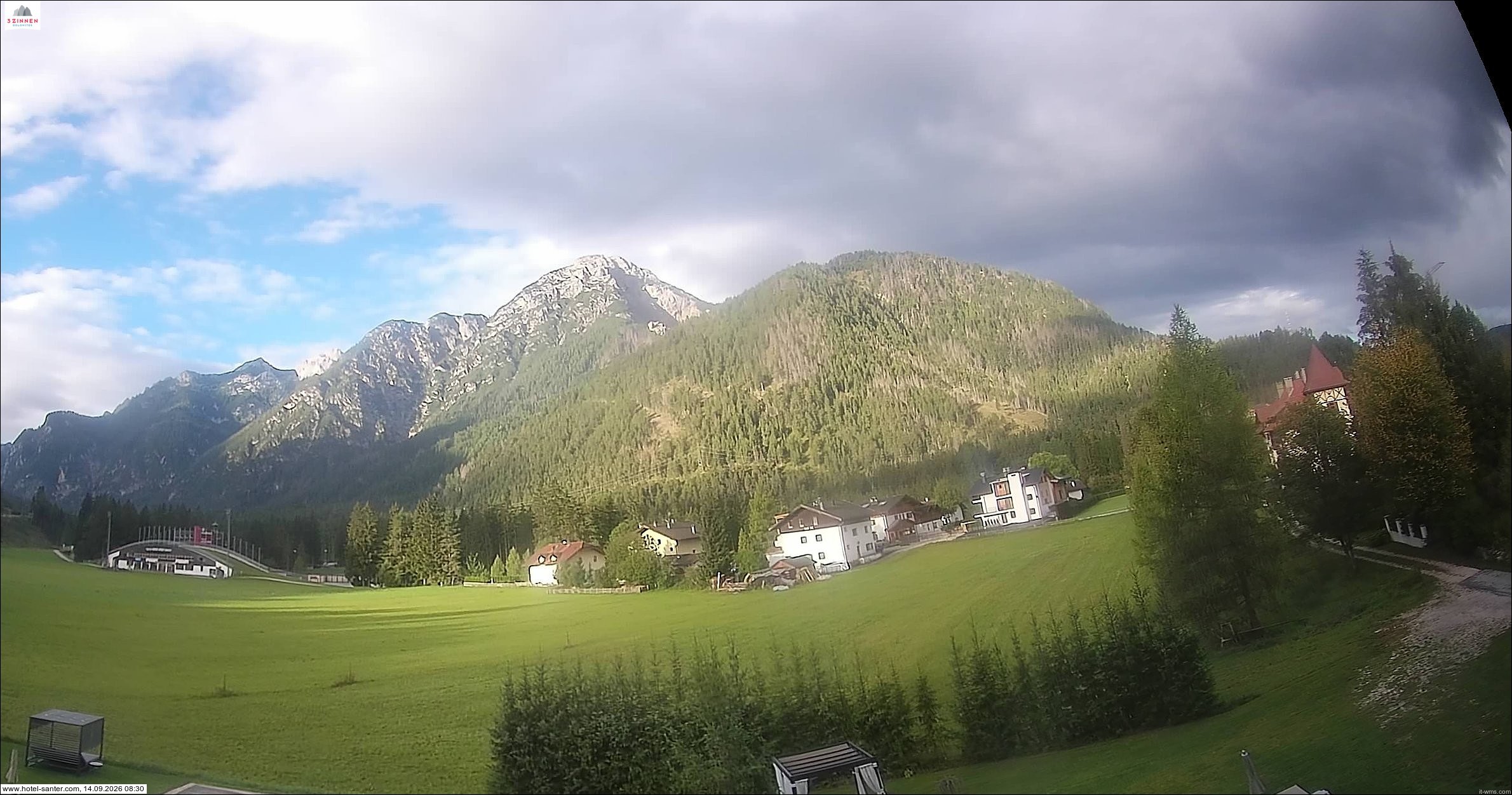 Archiv Foto Webcam Hotel Santer in Toblach