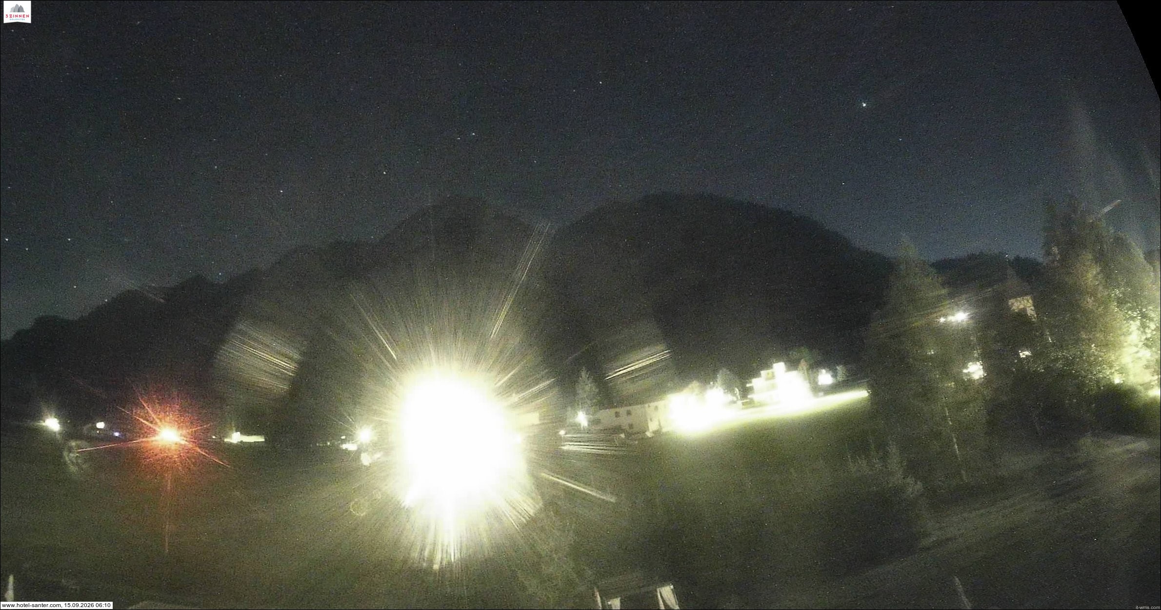Archiv Foto Webcam Hotel Santer in Toblach