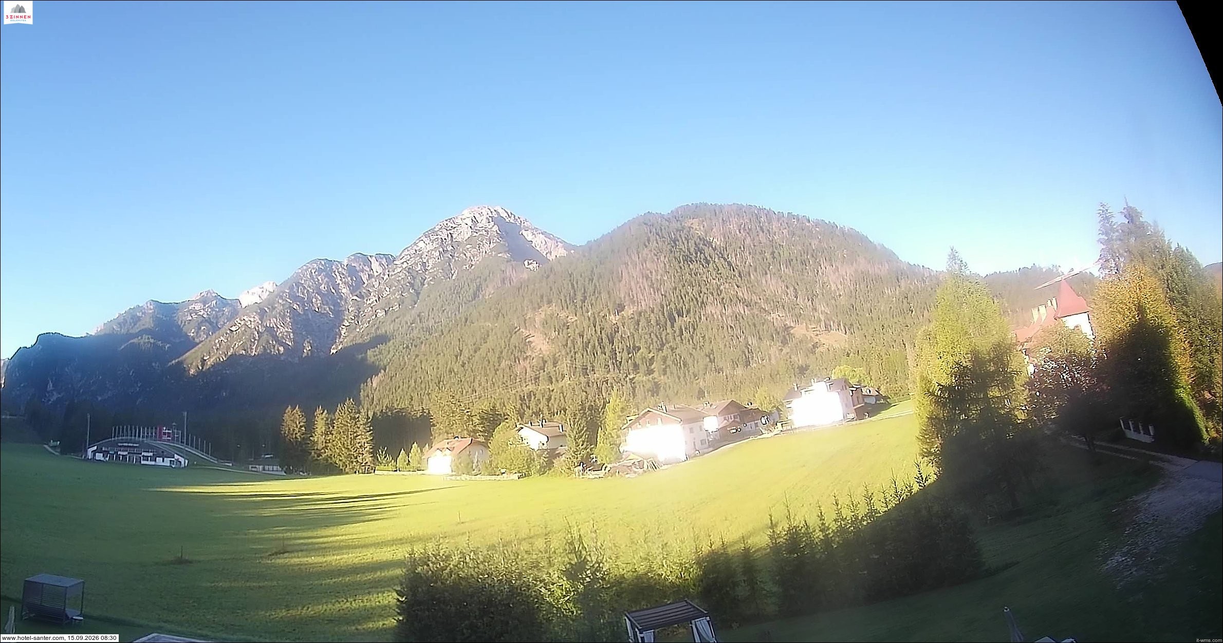 Archiv Foto Webcam Hotel Santer in Toblach
