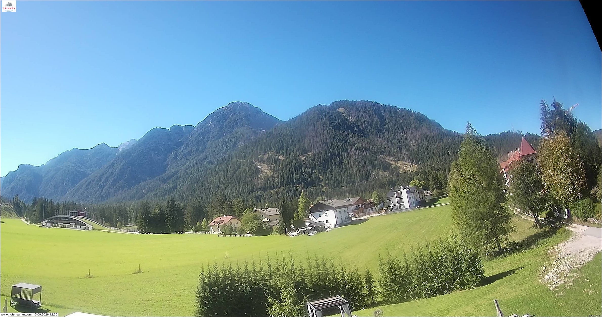 Archiv Foto Webcam Hotel Santer in Toblach