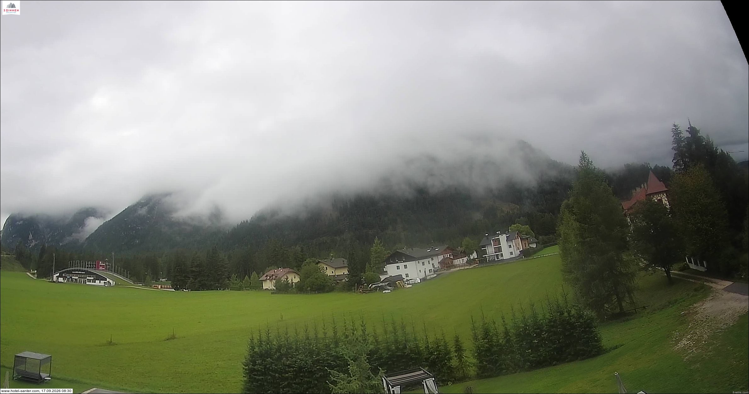 Archiv Foto Webcam Hotel Santer in Toblach