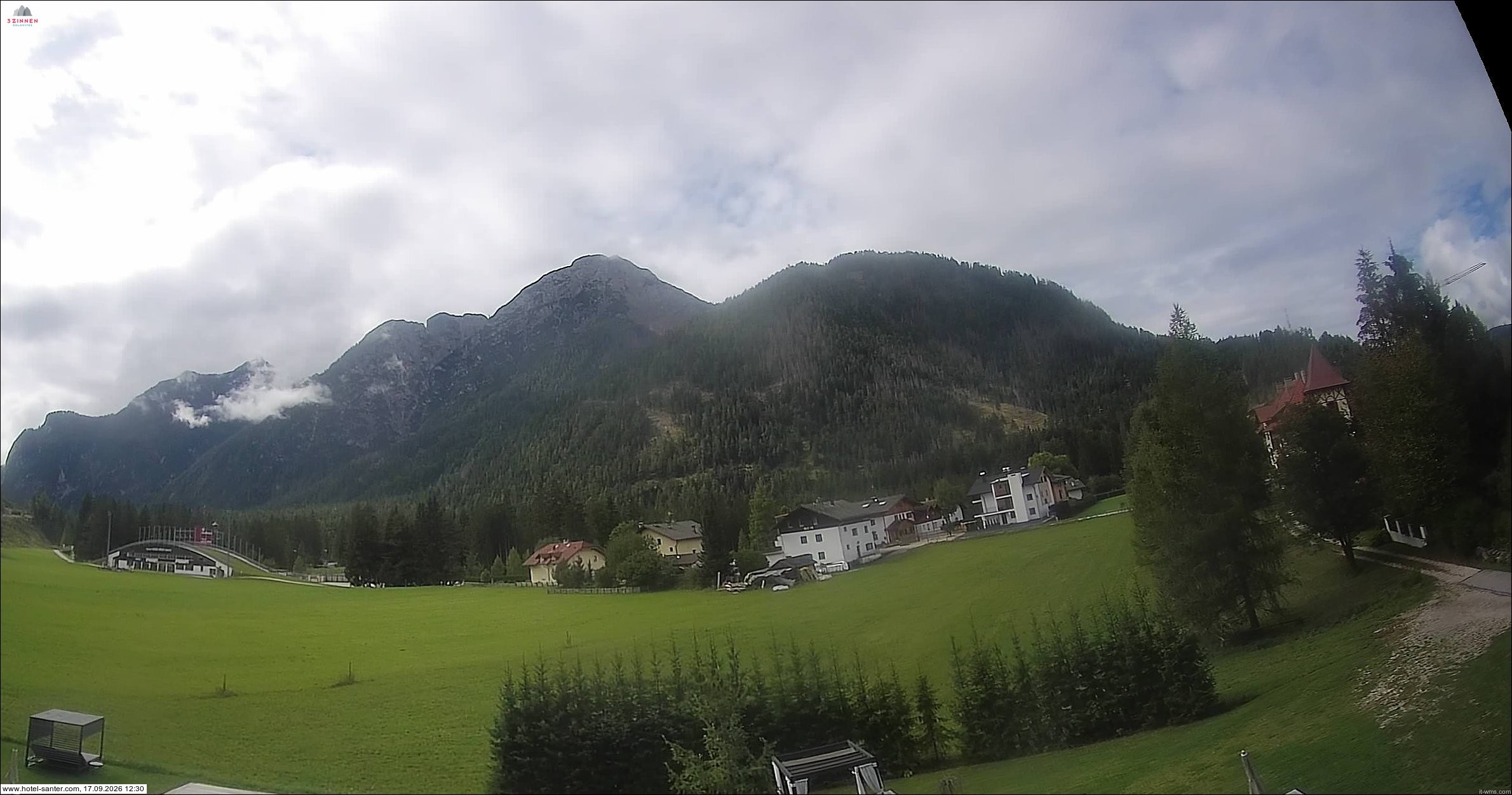 Archiv Foto Webcam Hotel Santer in Toblach
