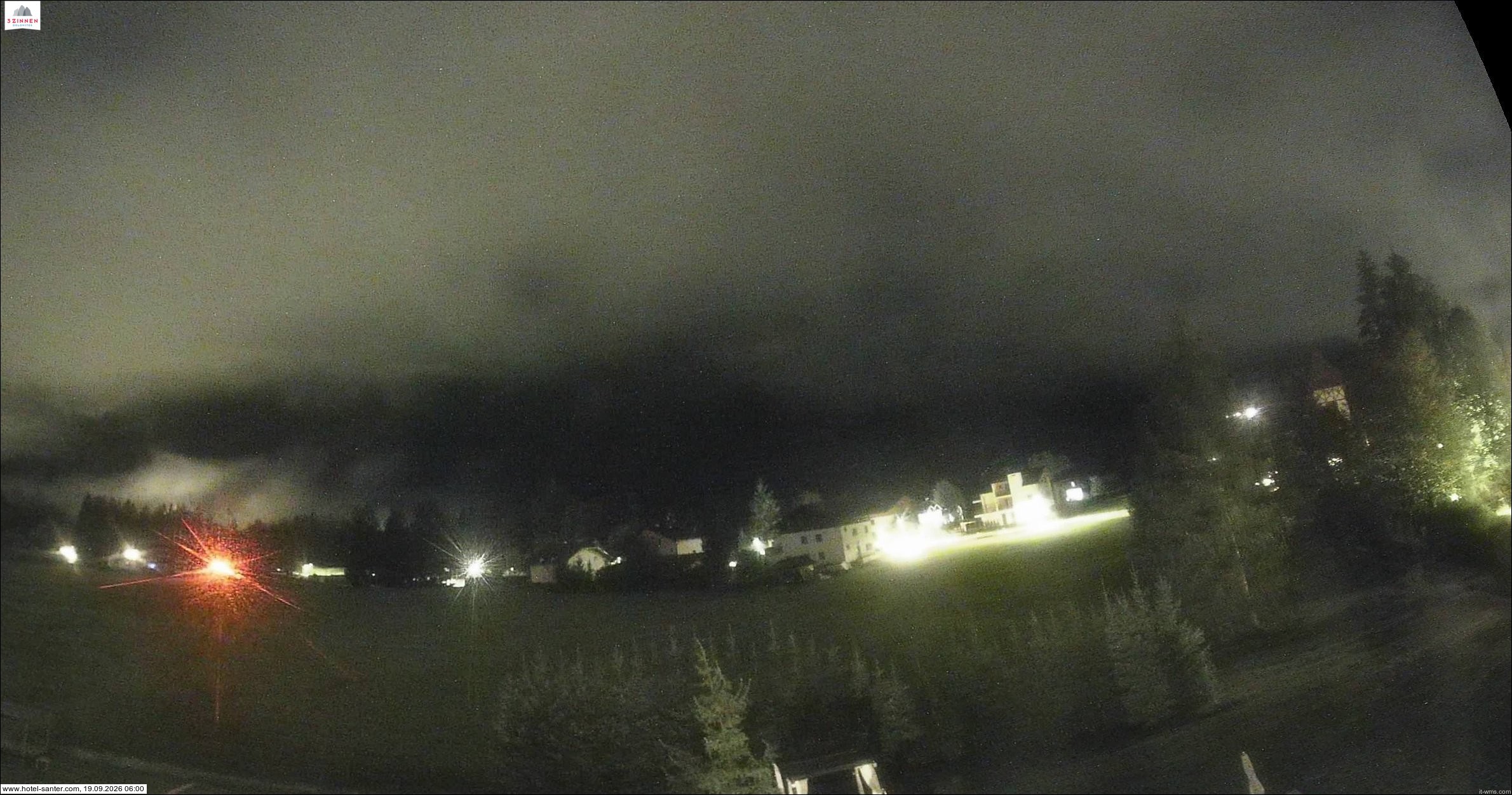 Archiv Foto Webcam Hotel Santer in Toblach