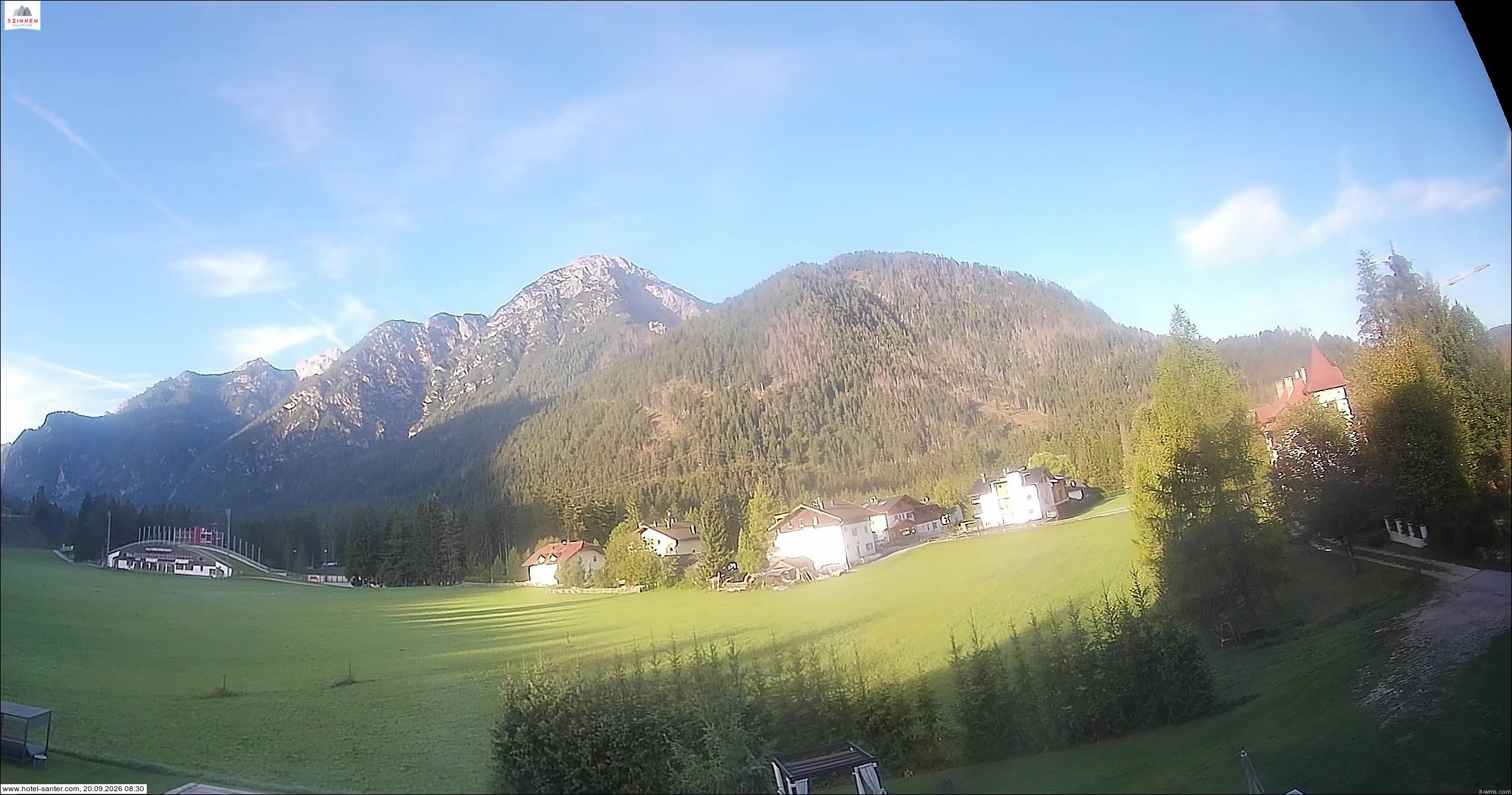 Archiv Foto Webcam Hotel Santer in Toblach