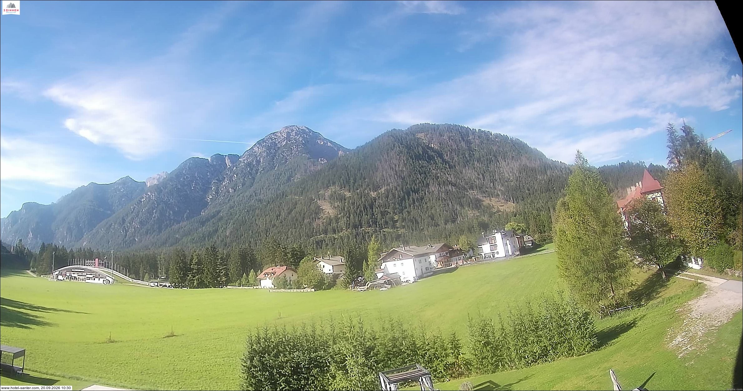 Archiv Foto Webcam Hotel Santer in Toblach