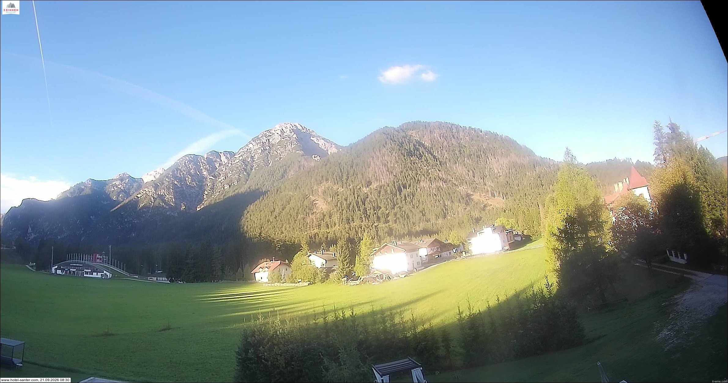 Archiv Foto Webcam Hotel Santer in Toblach