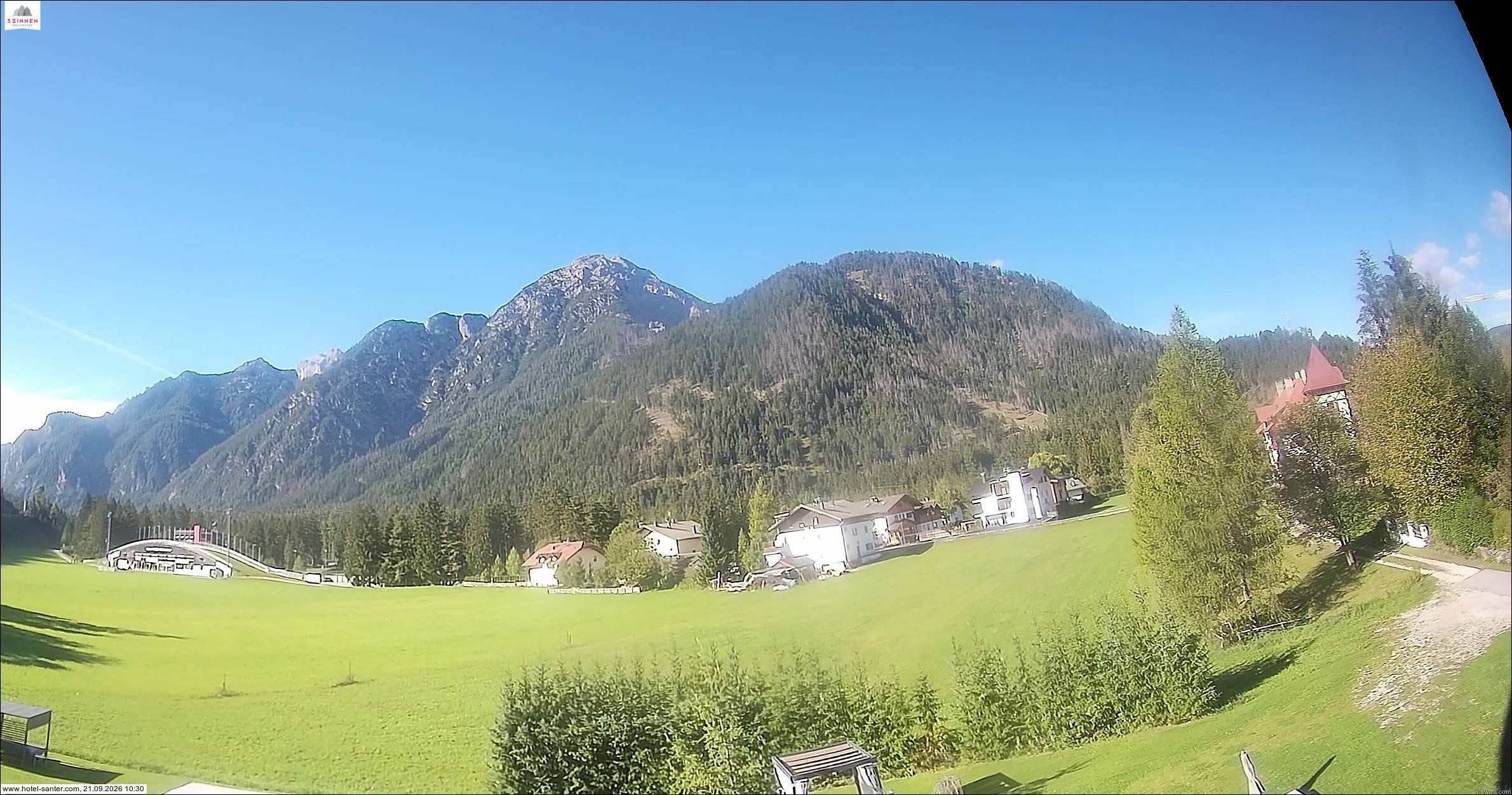Archiv Foto Webcam Hotel Santer in Toblach