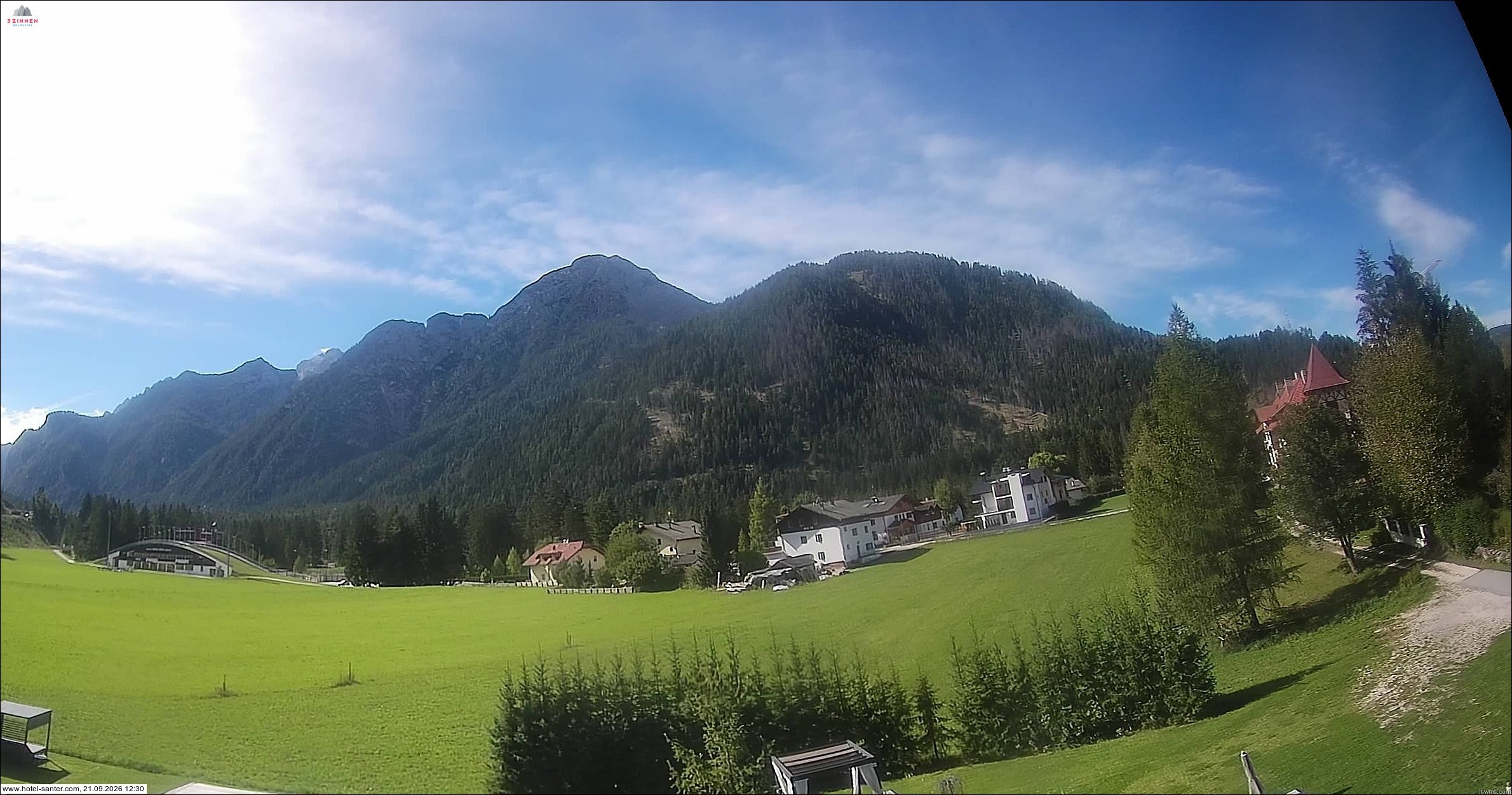 Archiv Foto Webcam Hotel Santer in Toblach