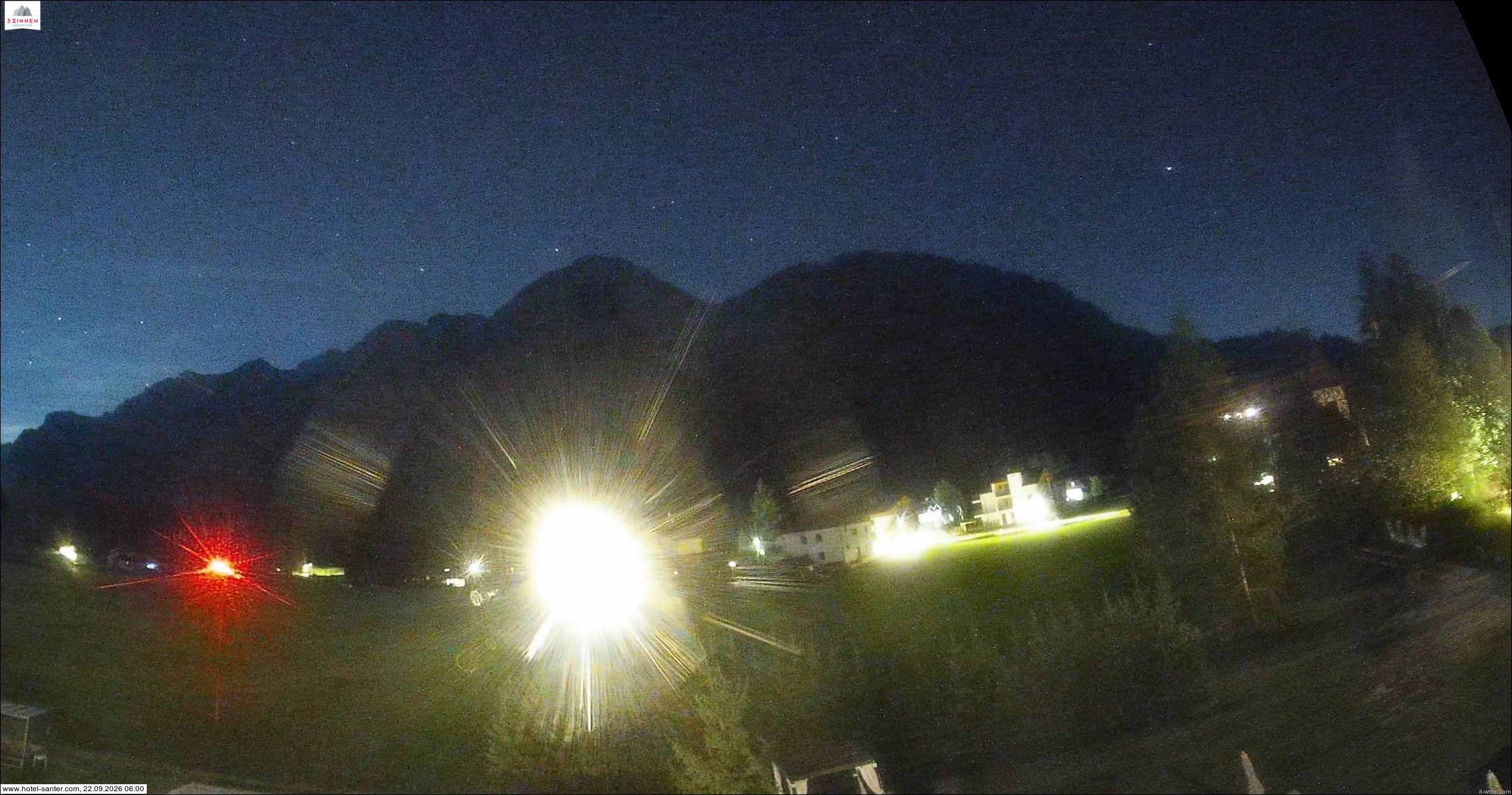 Archiv Foto Webcam Hotel Santer in Toblach