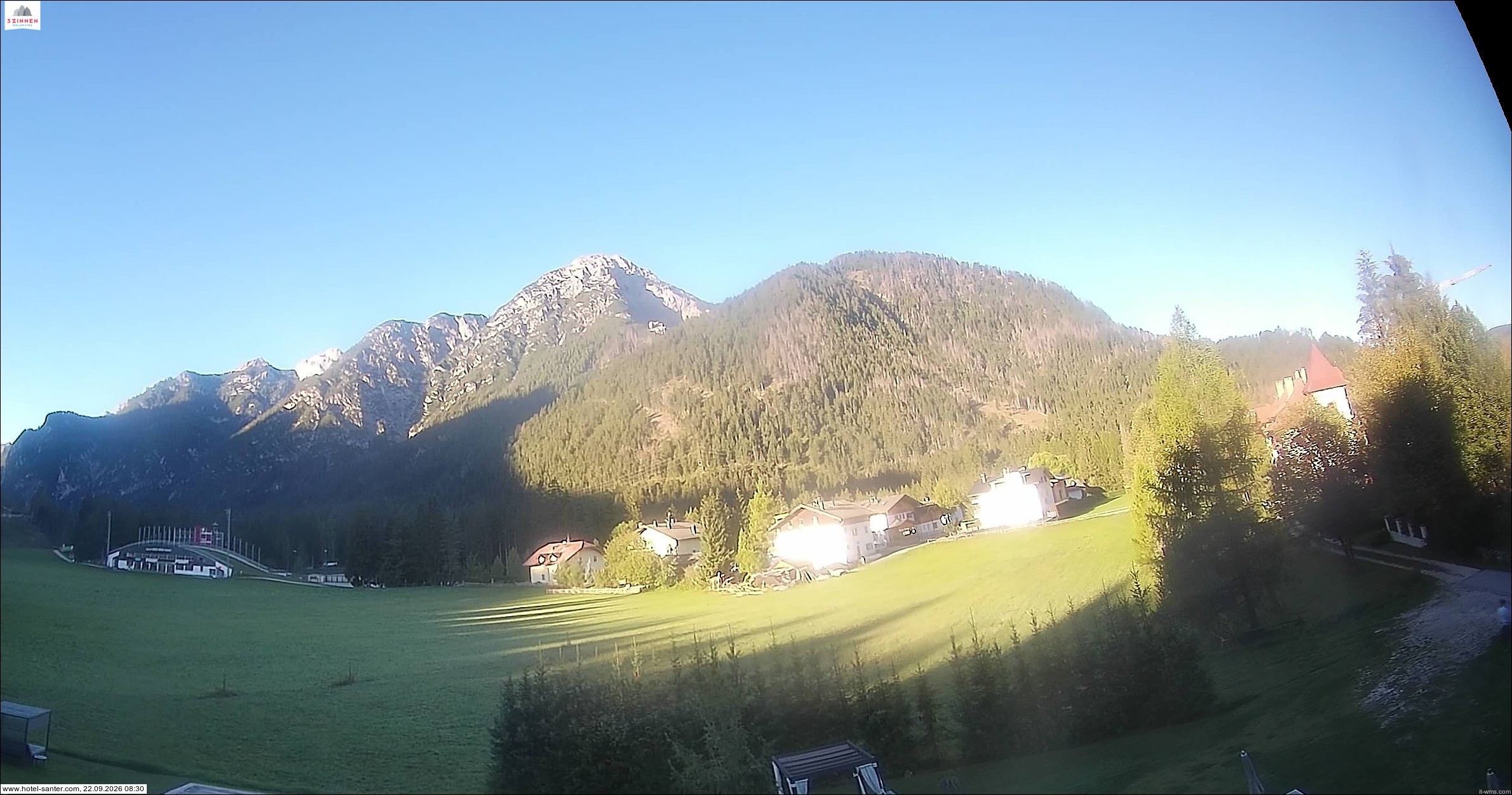 Archiv Foto Webcam Hotel Santer in Toblach